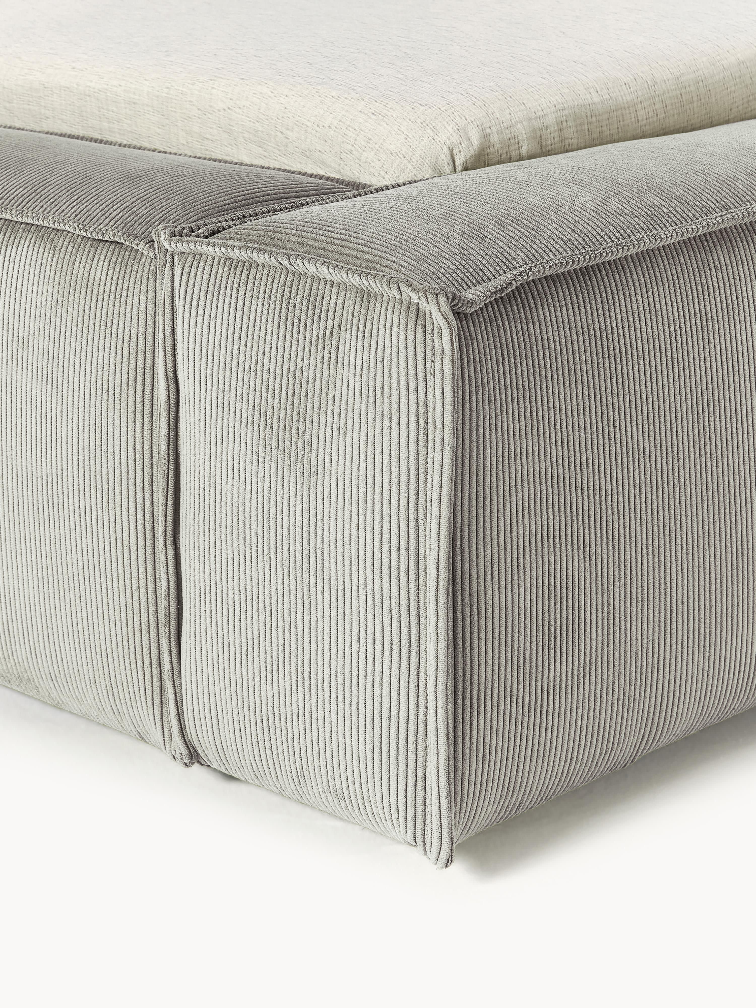 Polsterbett Lennon aus Cord