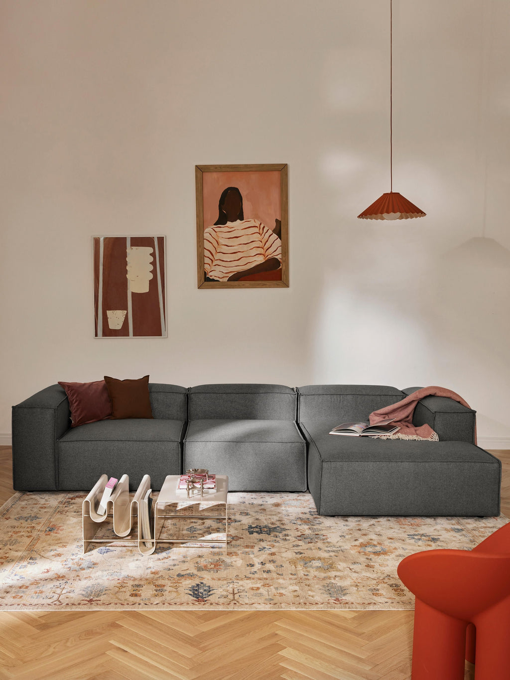 Modulares Ecksofa Lennon (4-Sitzer)