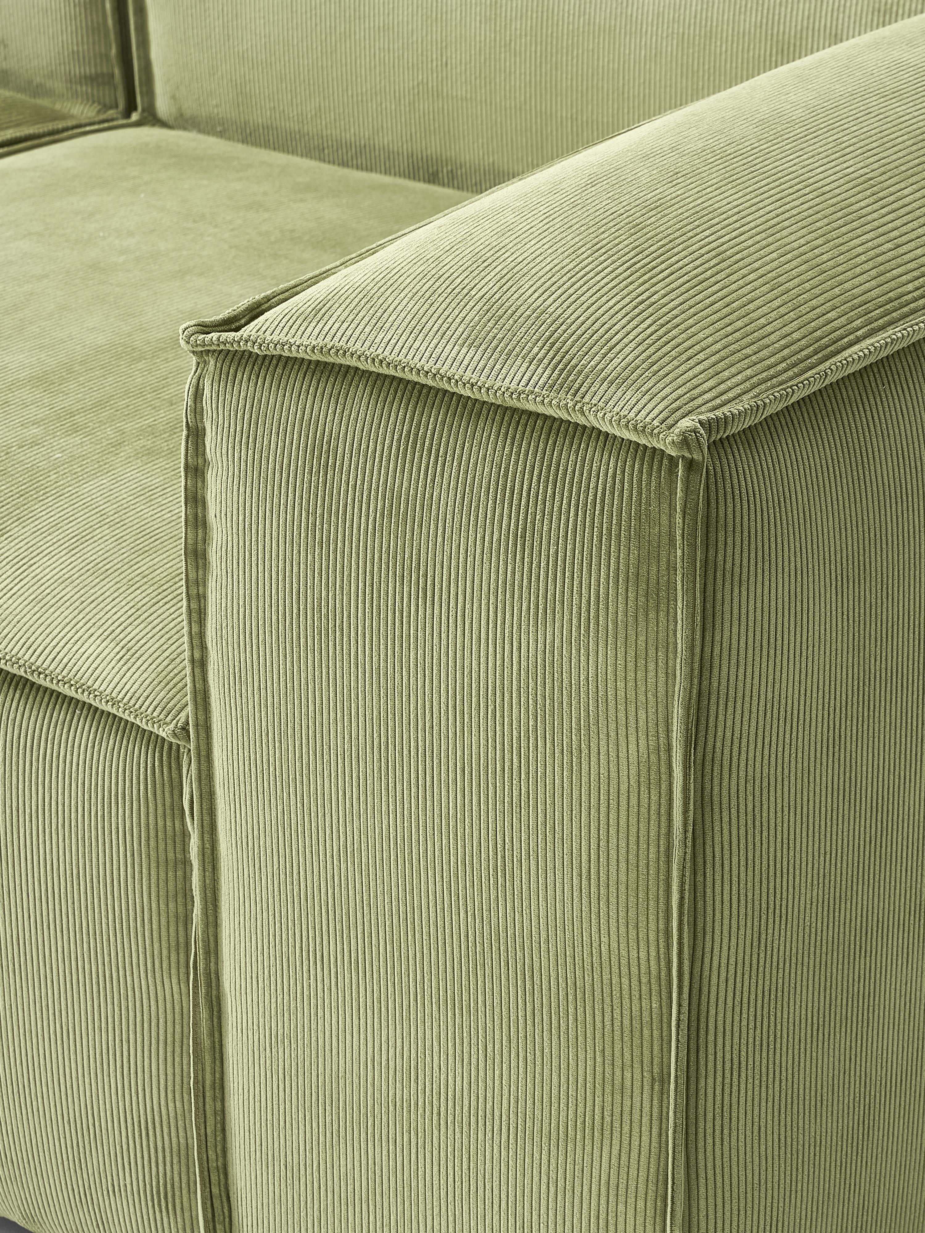 Modulares Sofa Lennon (3-Sitzer) aus Cord