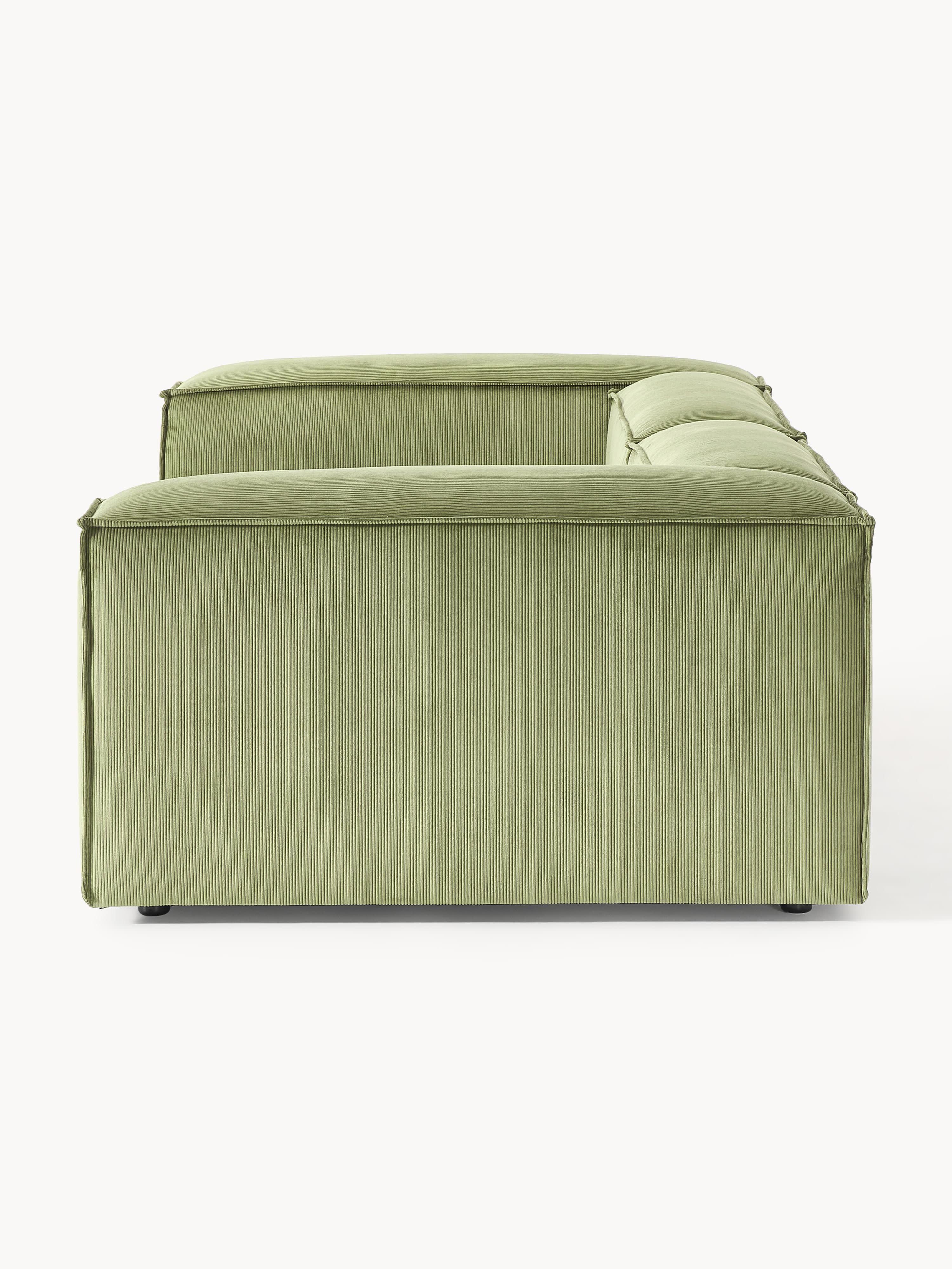 Modulares Sofa Lennon (3-Sitzer) aus Cord