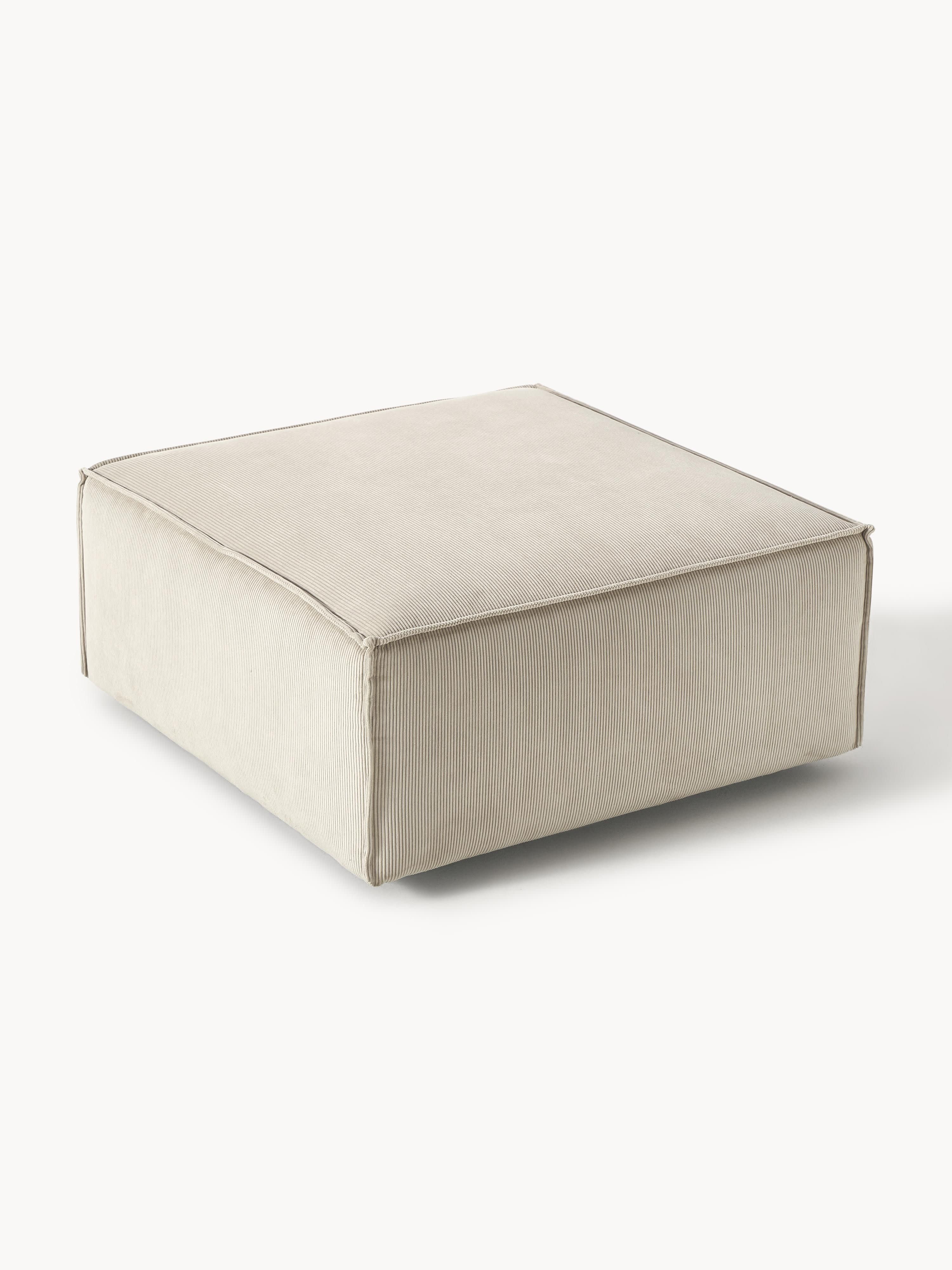 Sofa-Hocker Lennon aus Cord