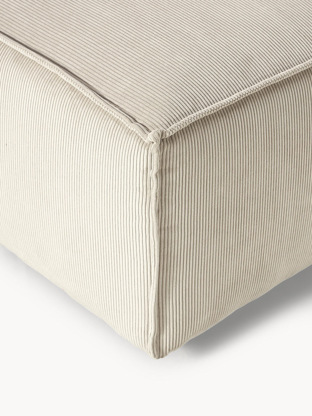 Sofa-Hocker Lennon aus Cord