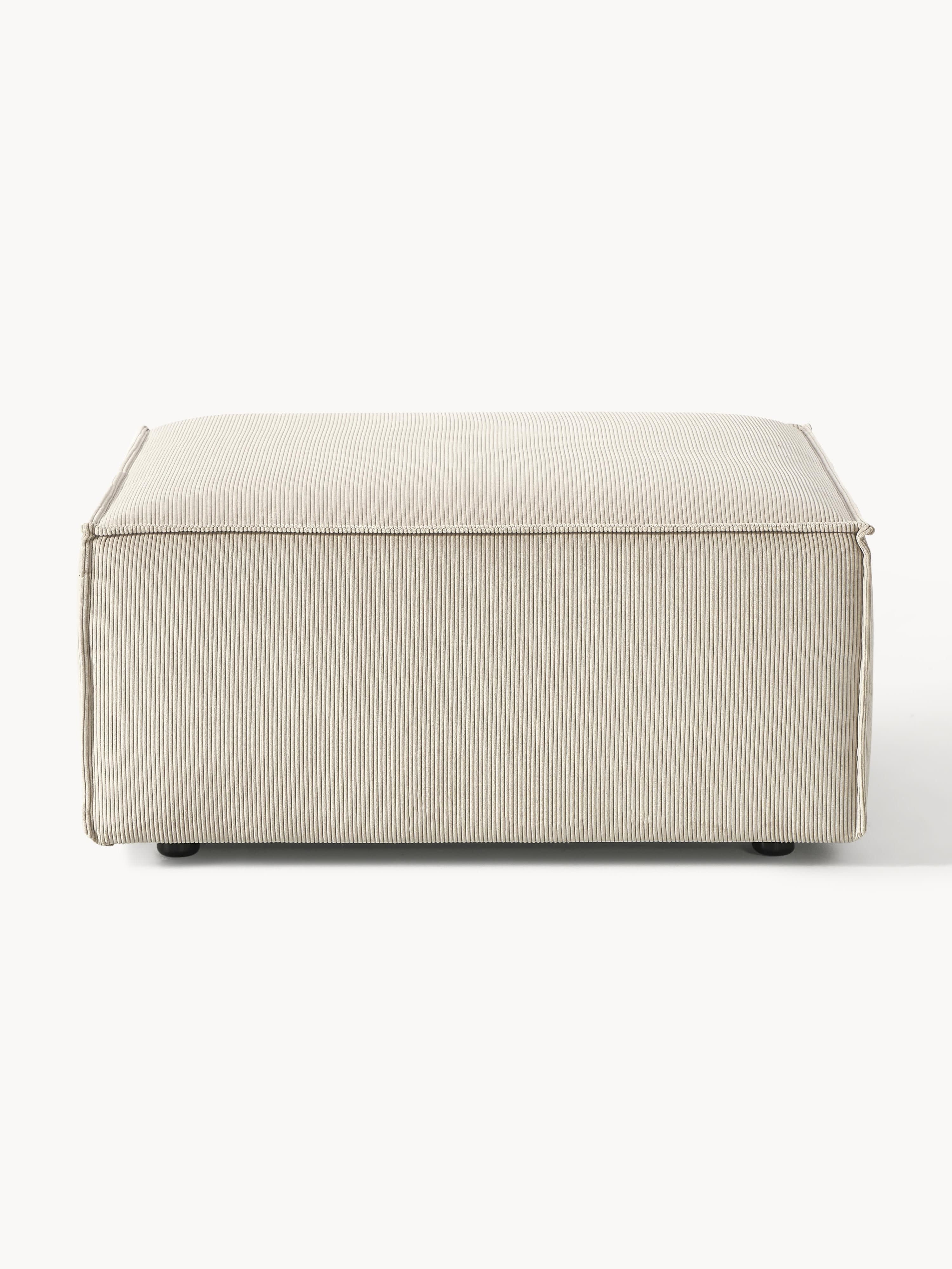 Sofa-Hocker Lennon aus Cord