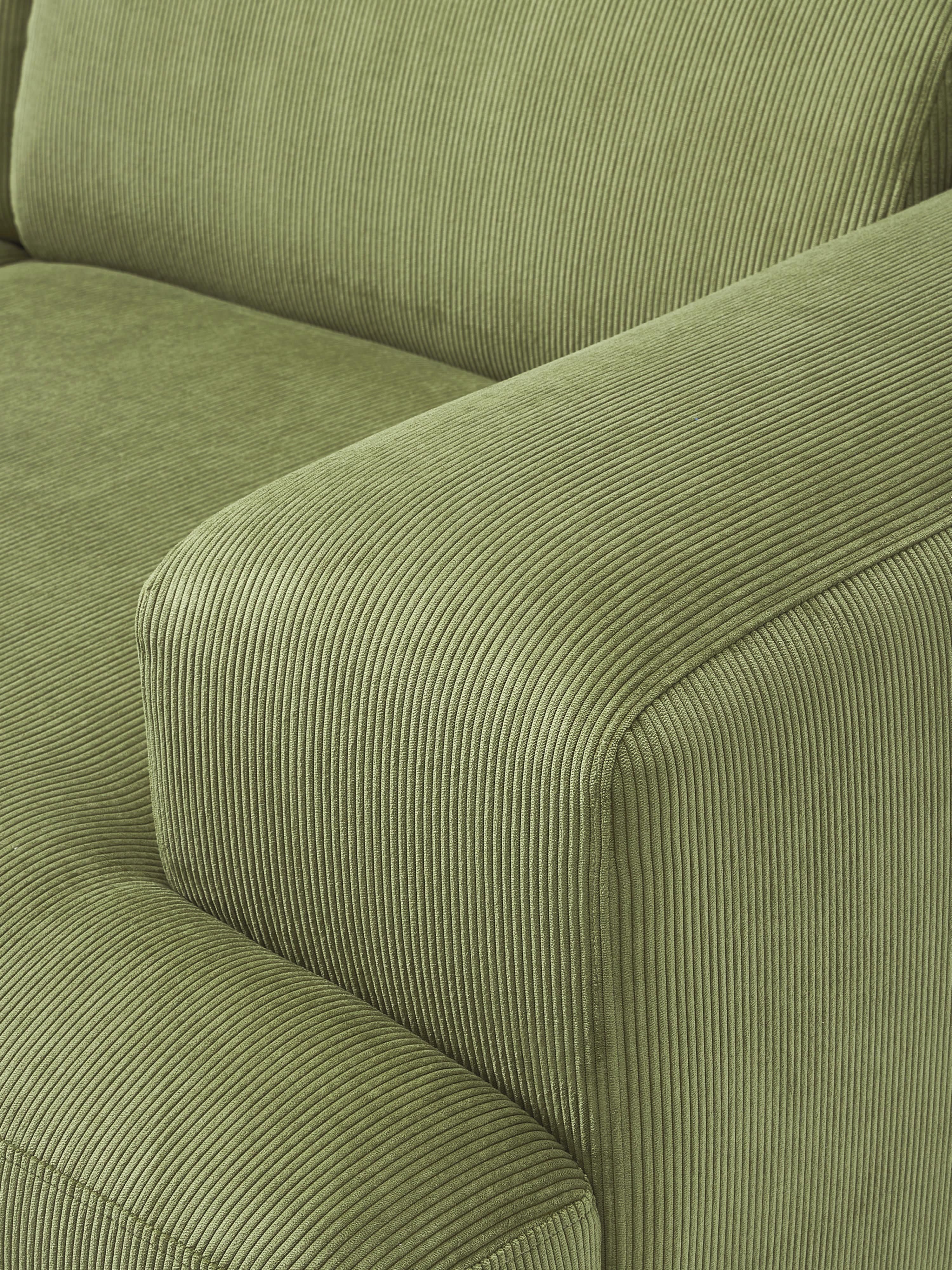 Cord-Sofa Melva (3-Sitzer)