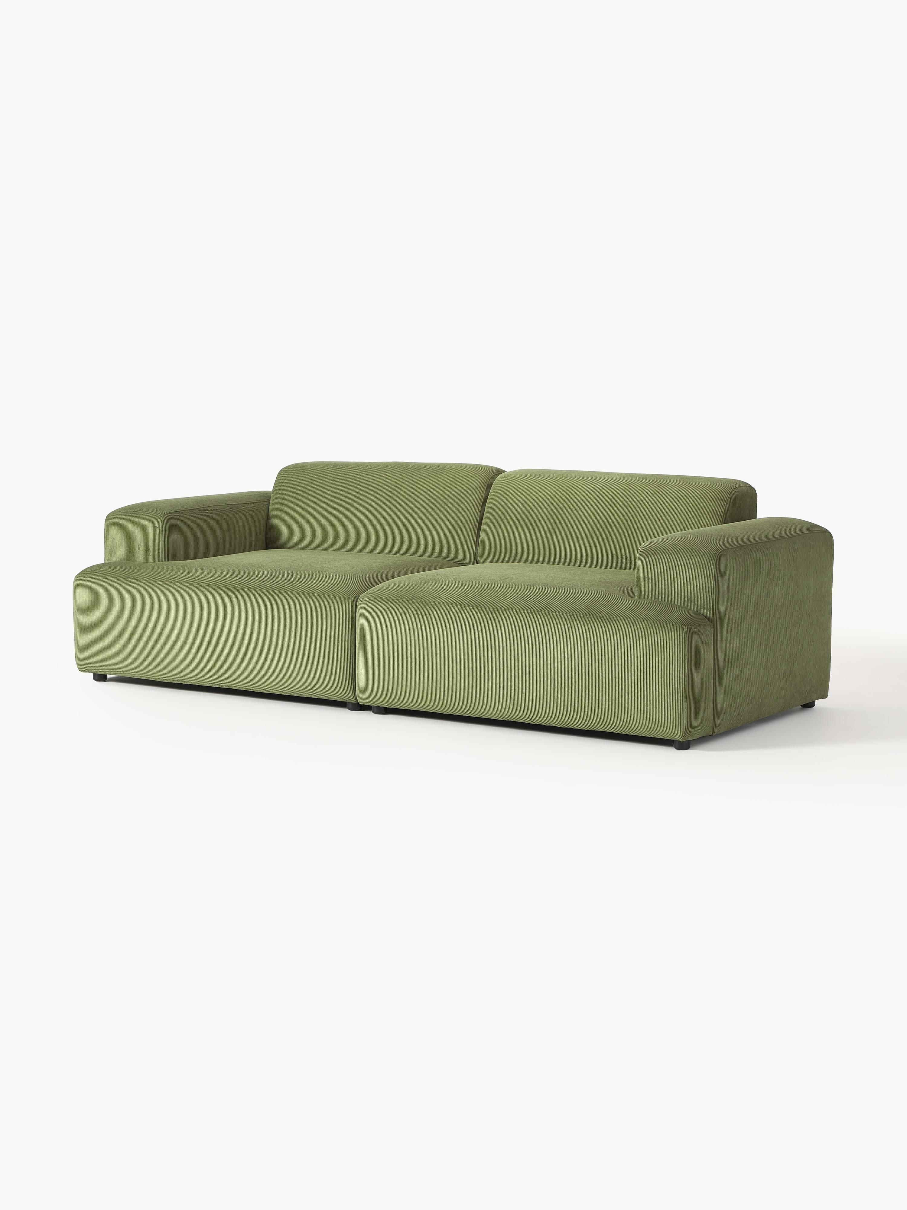 Cord-Sofa Melva (3-Sitzer)