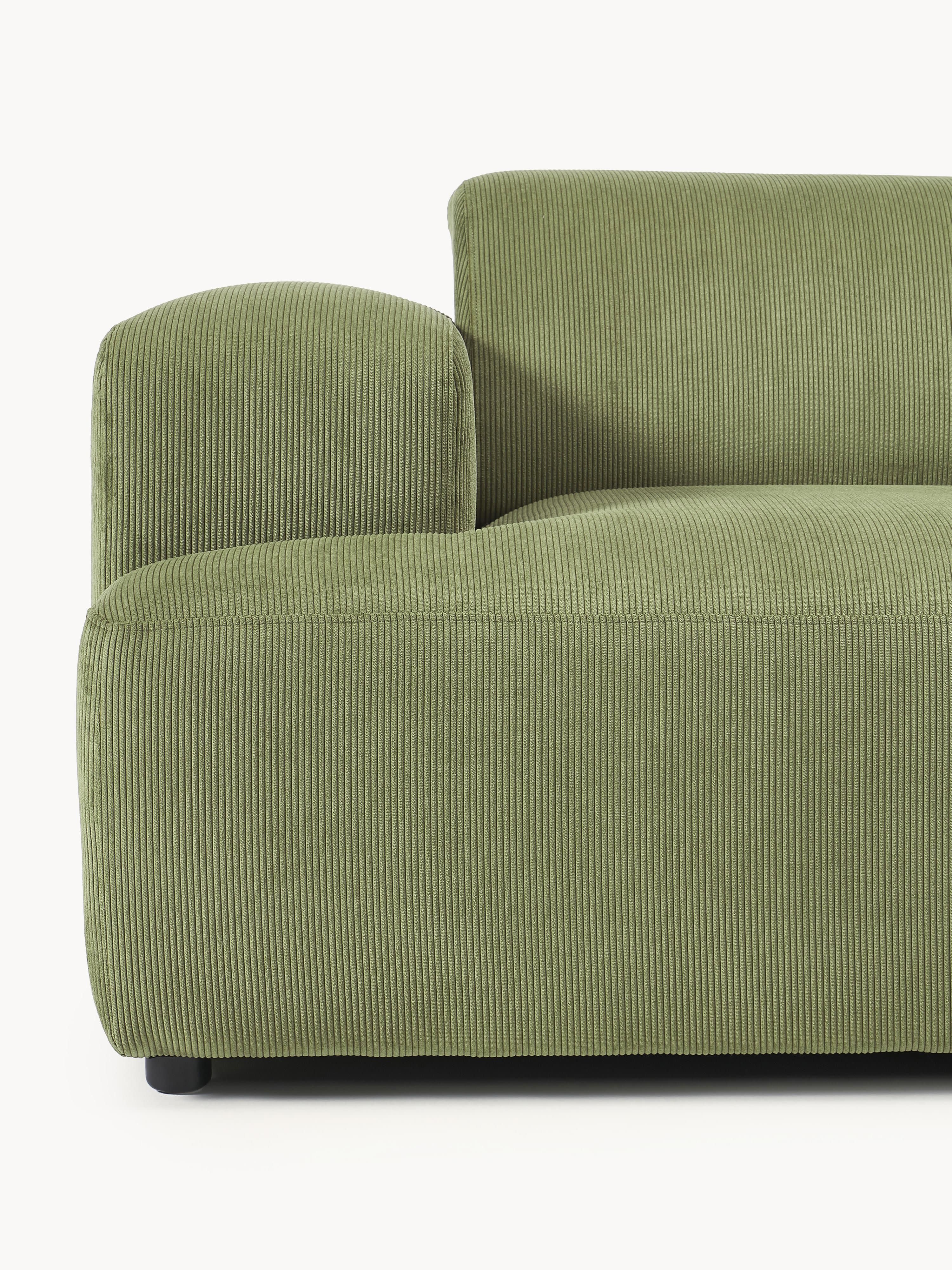 Cord-Sofa Melva (3-Sitzer)