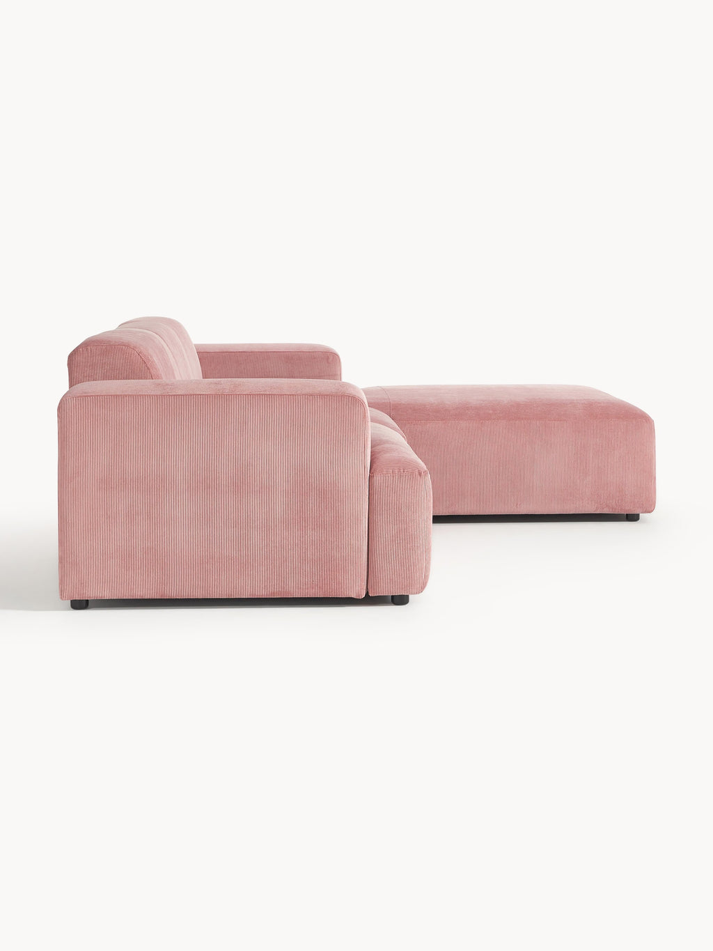 Cord-Ecksofa Melva (4-Sitzer)