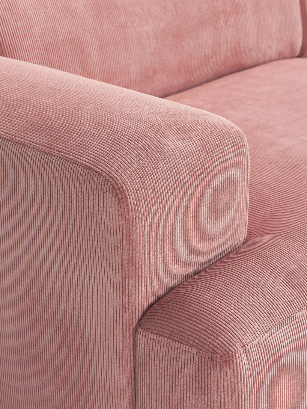 Cord-Ecksofa Melva (4-Sitzer)