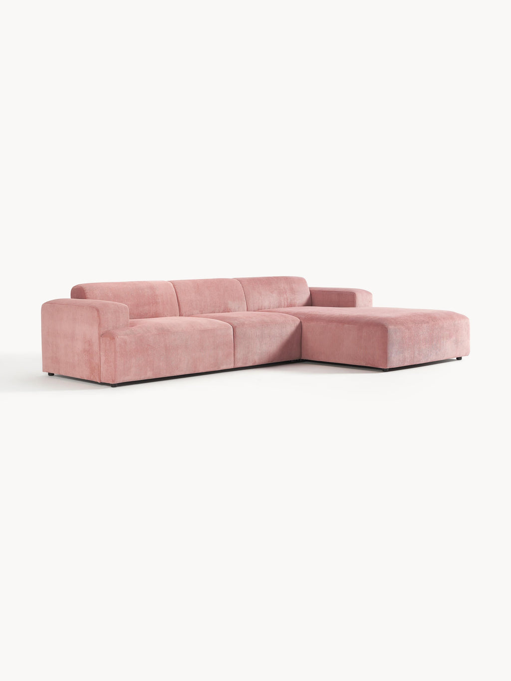 Cord-Ecksofa Melva (4-Sitzer)