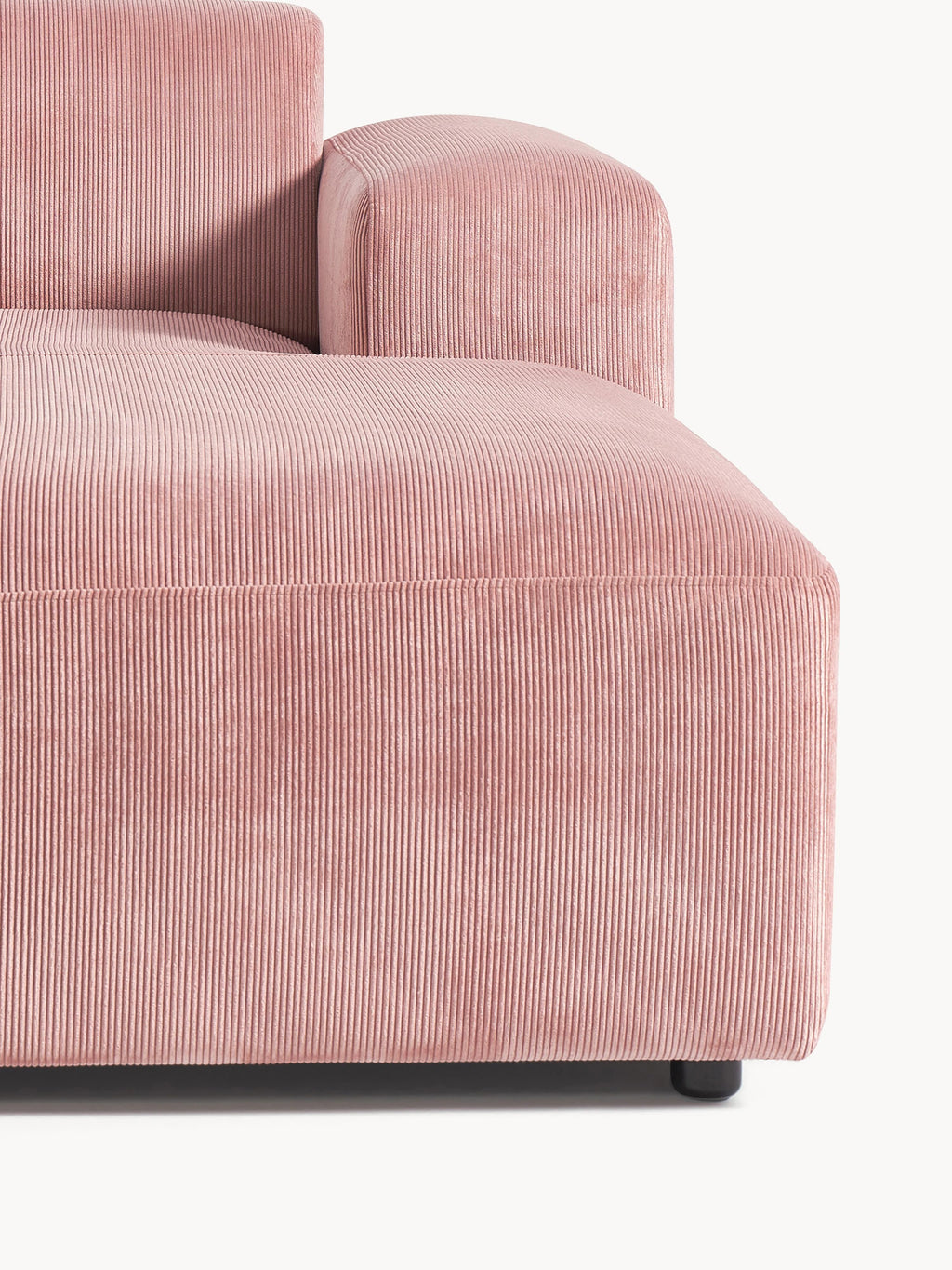 Cord-Ecksofa Melva (4-Sitzer)