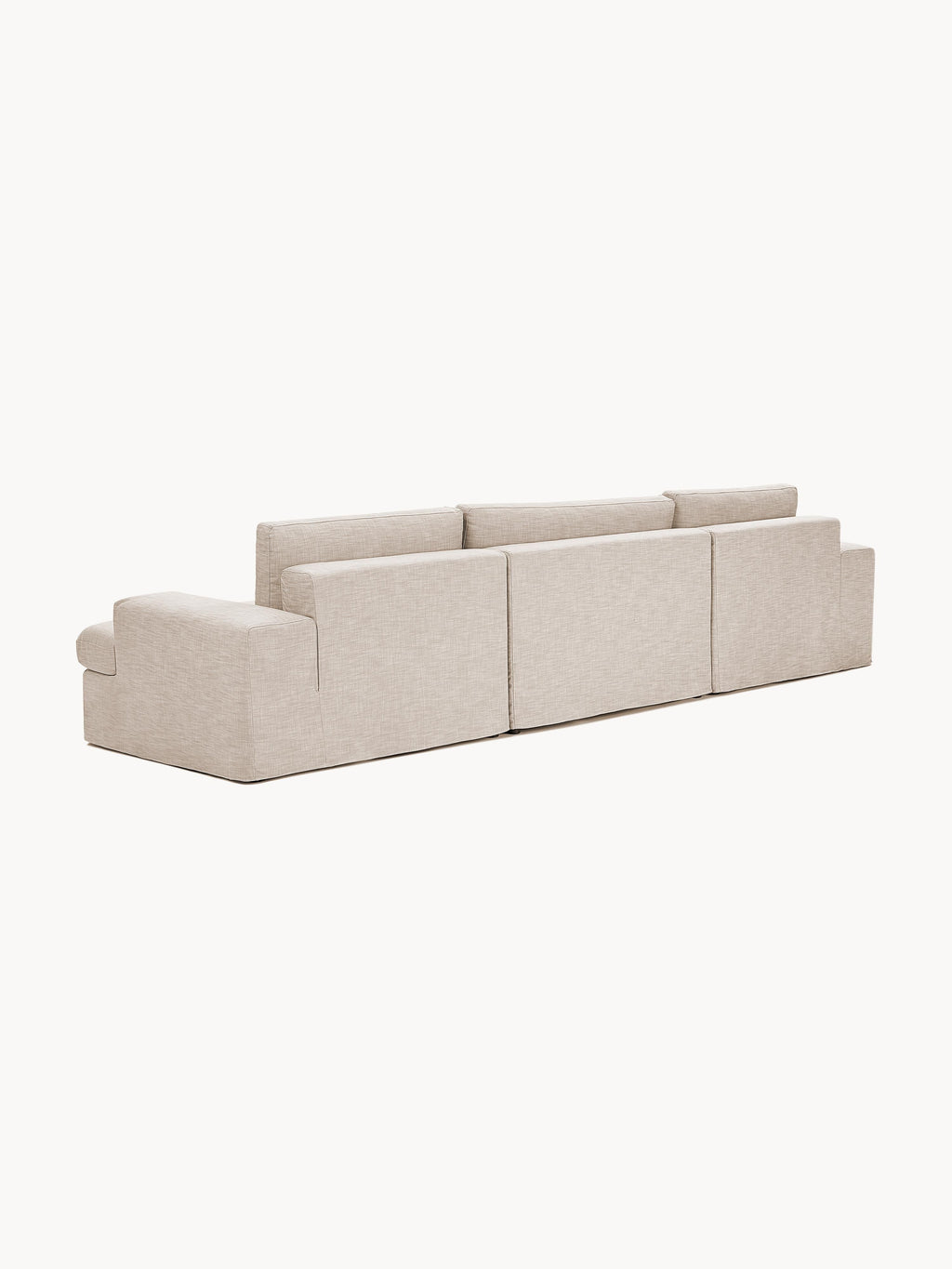 Modulares Sofa Russell (4-Sitzer) mit abnehmbaren Bezügen