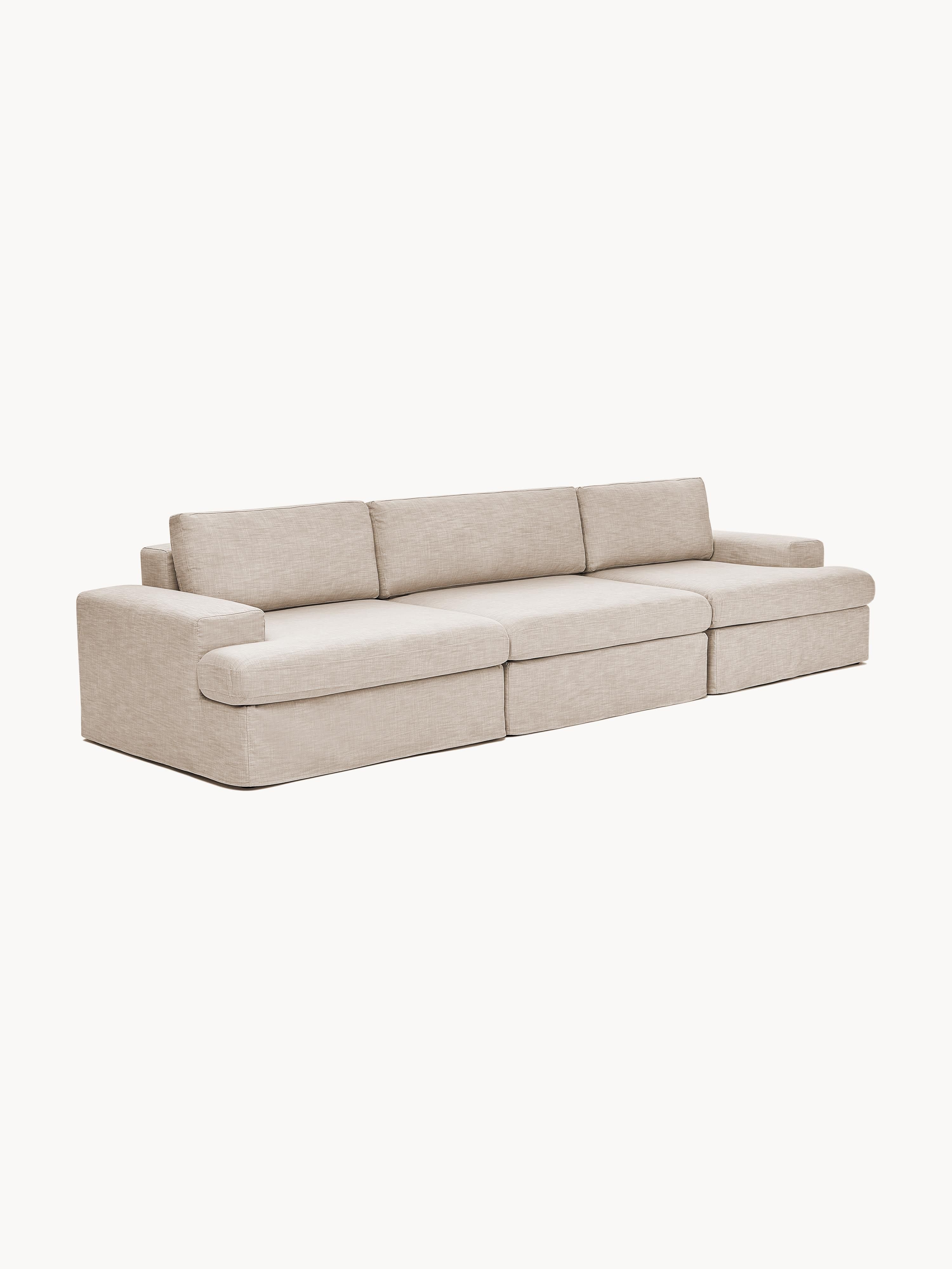 Modulares Sofa Russell (4-Sitzer) mit abnehmbaren Bezügen