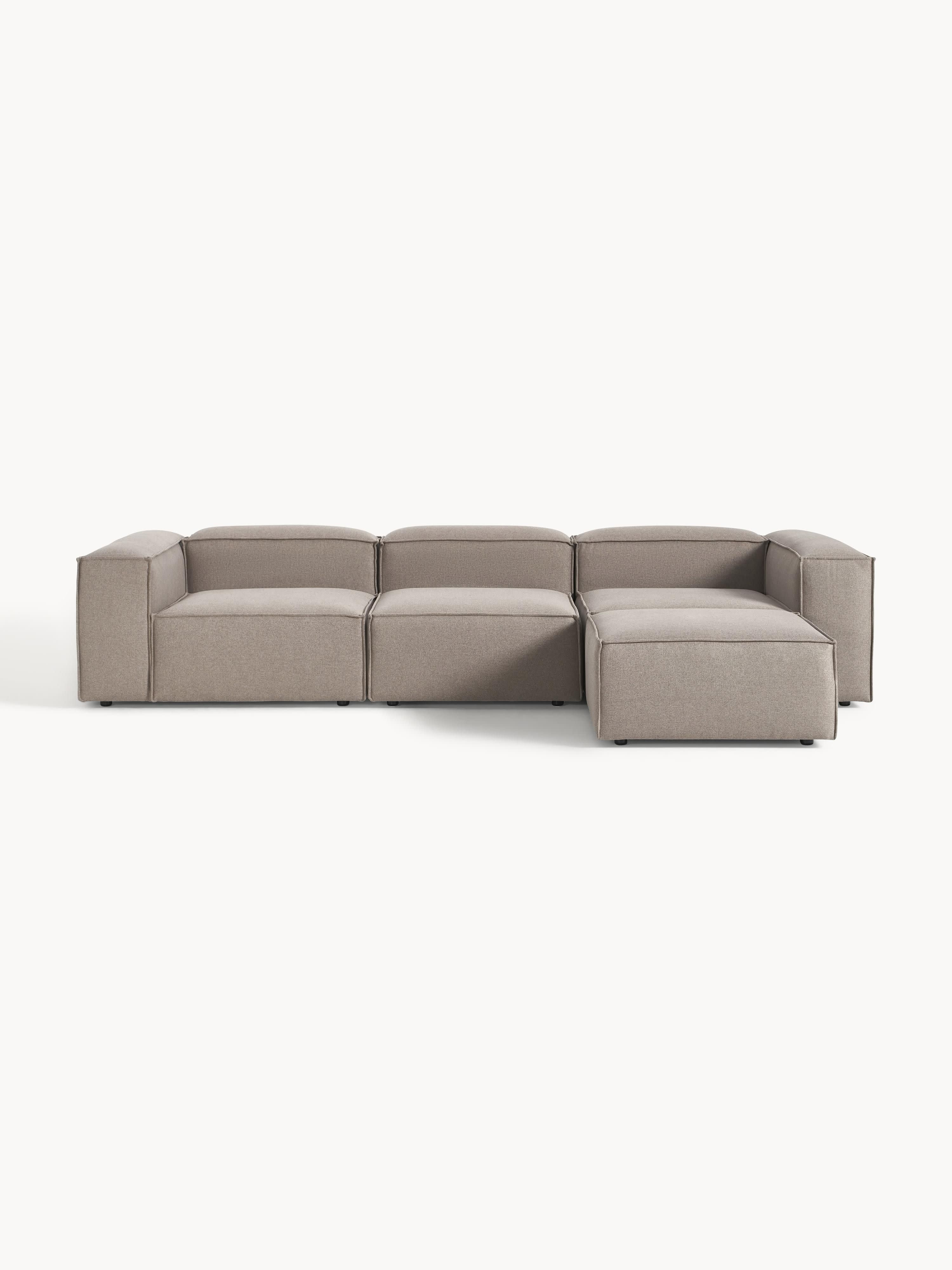 Galeriebild 1 - Modulares Sofa Lennon (4-Sitzer) mit Hocker (links/rechts)