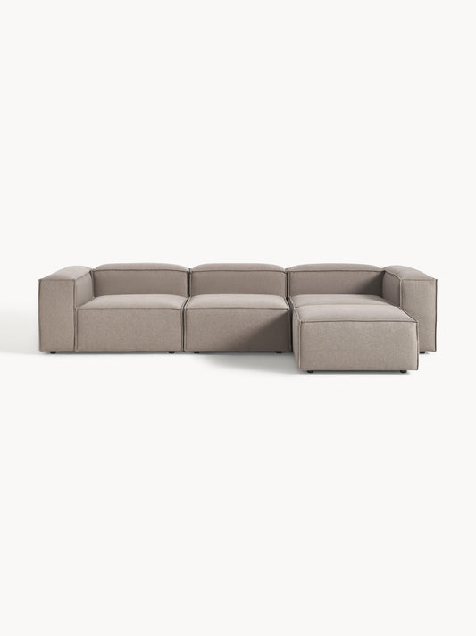 Galeriebild 1 - Modulares Sofa Lennon (4-Sitzer) mit Hocker (links/rechts)