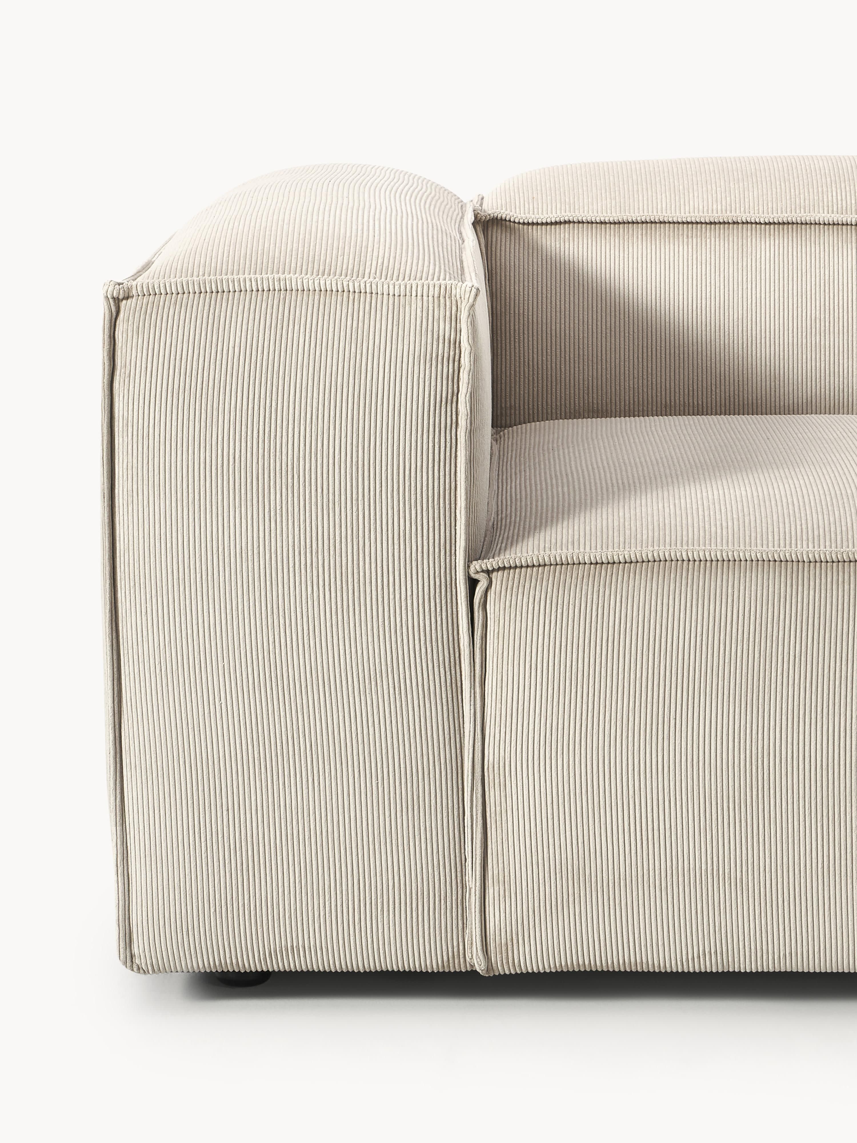 Modulares Sofa Lennon (3-Sitzer) aus Cord