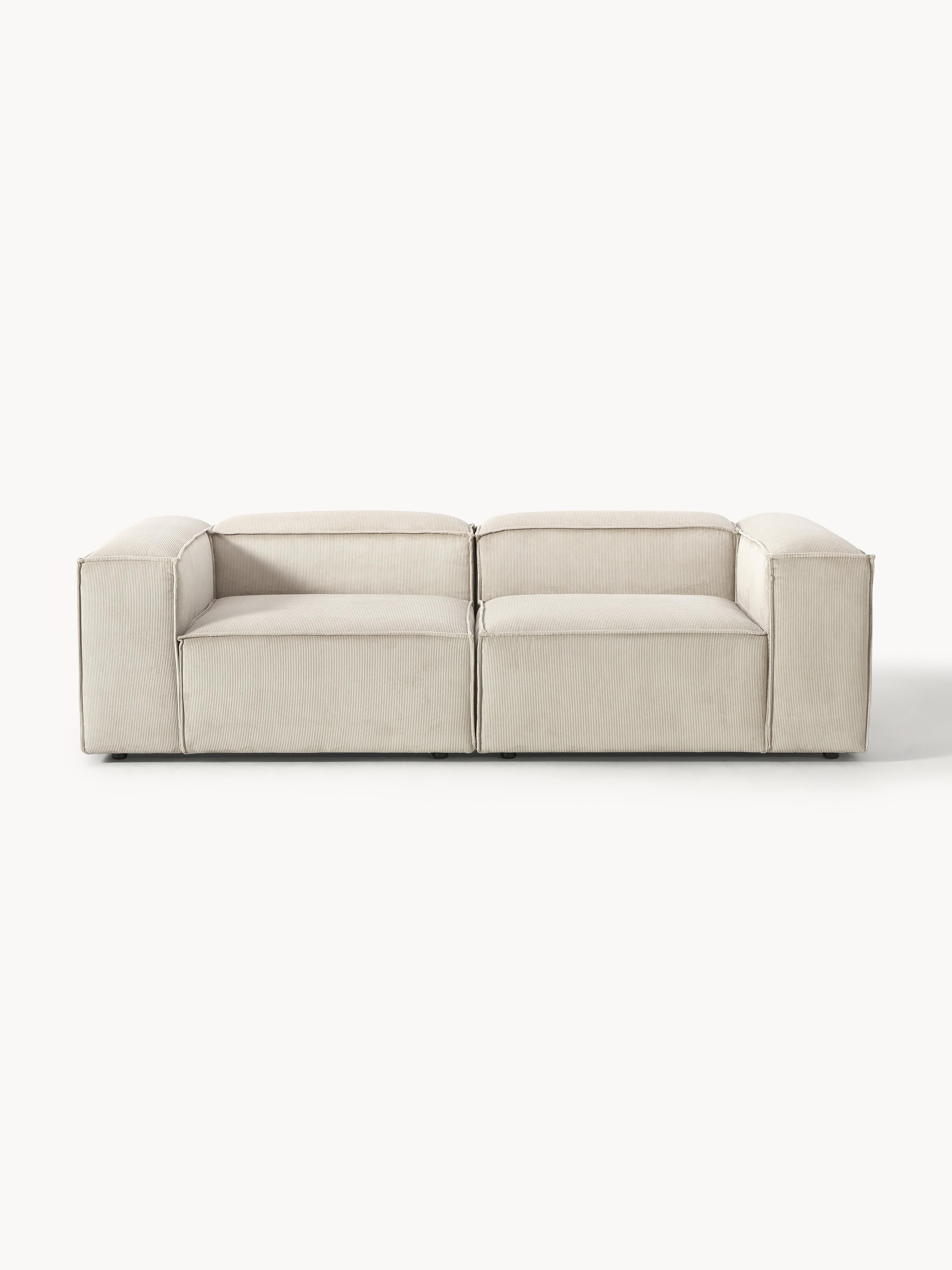 Galeriebild 1 - Modulares Sofa Lennon (3-Sitzer) aus Cord