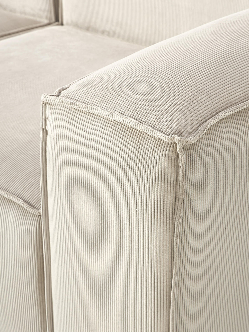 Modulares Sofa Lennon (3-Sitzer) aus Cord