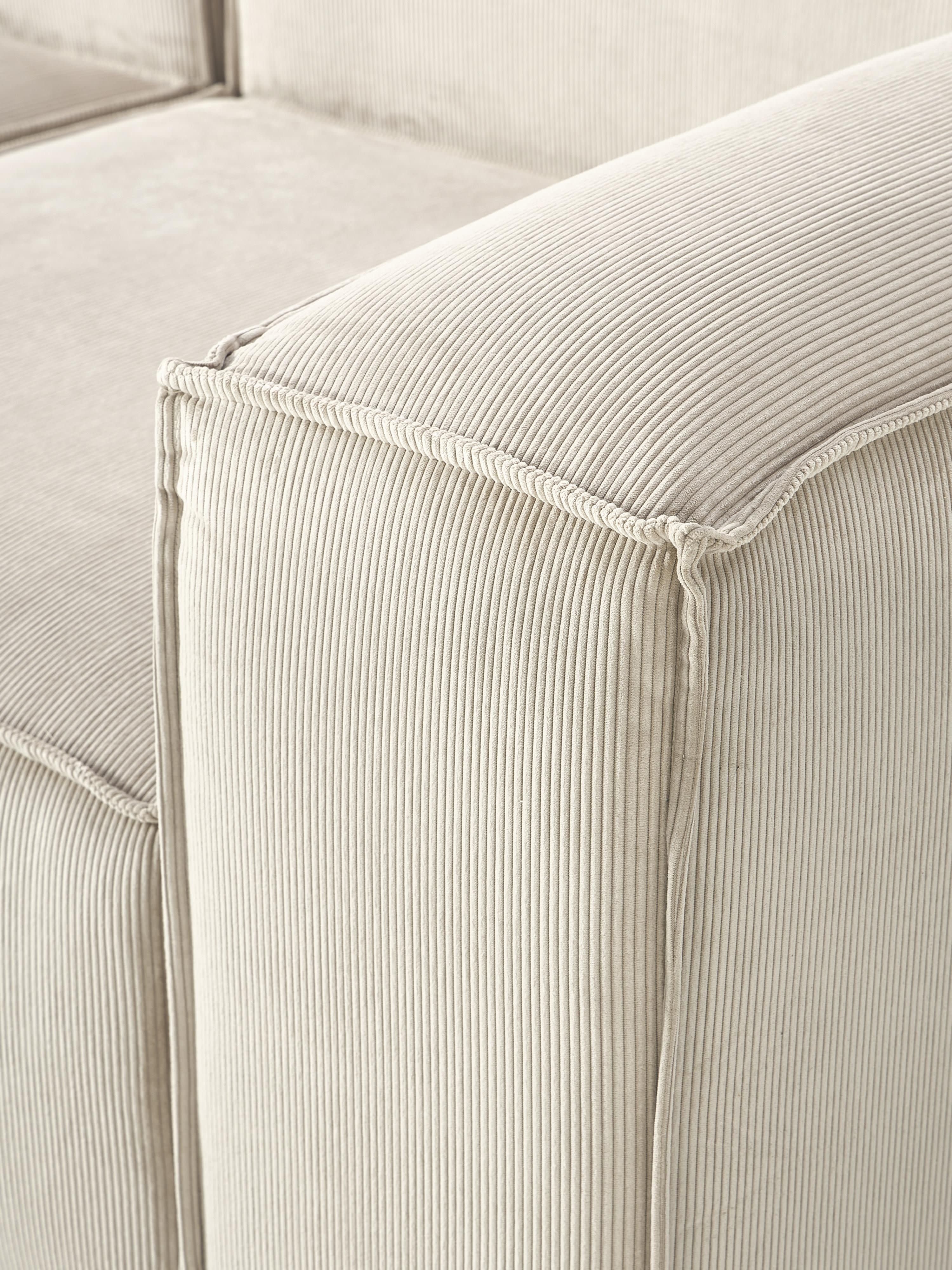 Modulares Sofa Lennon (3-Sitzer) aus Cord