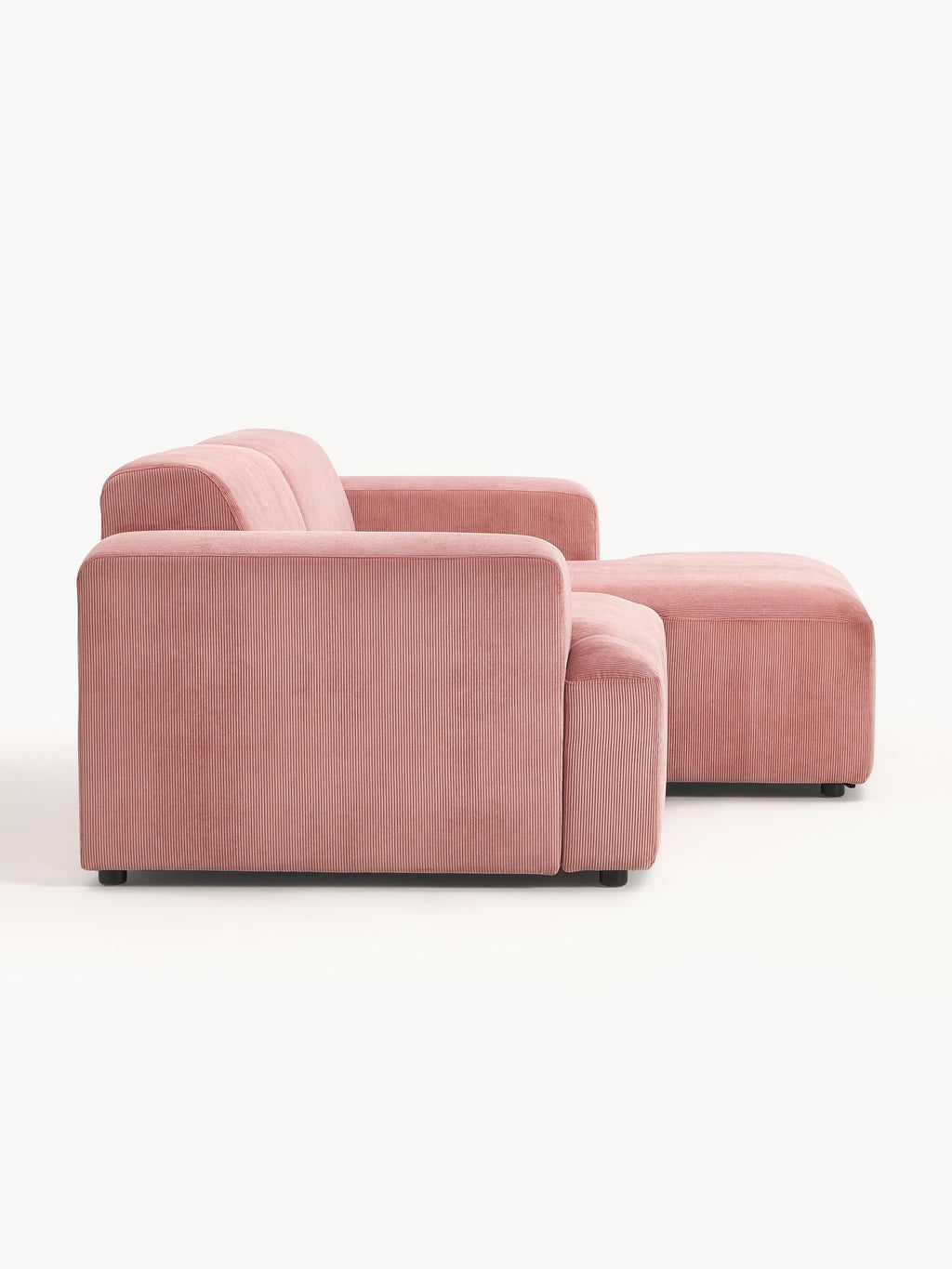 Cord-Ecksofa Melva (3-Sitzer)