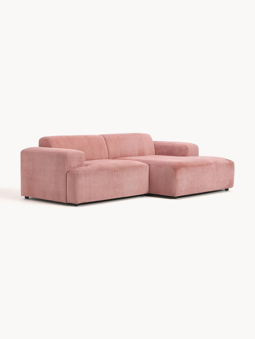 Cord-Ecksofa Melva (3-Sitzer)