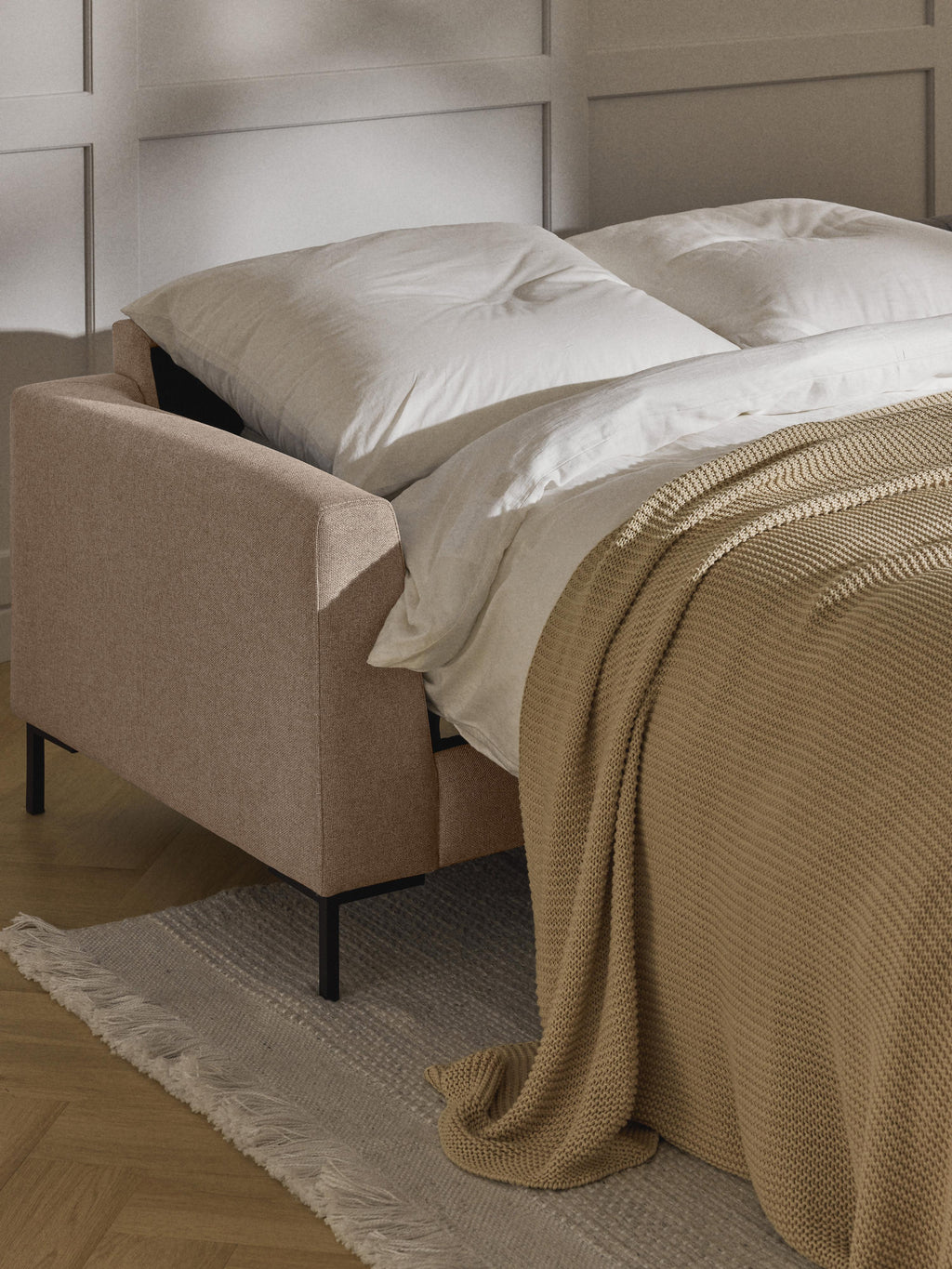Schlafsofa Luna mit Matratze, 3-Sitzer