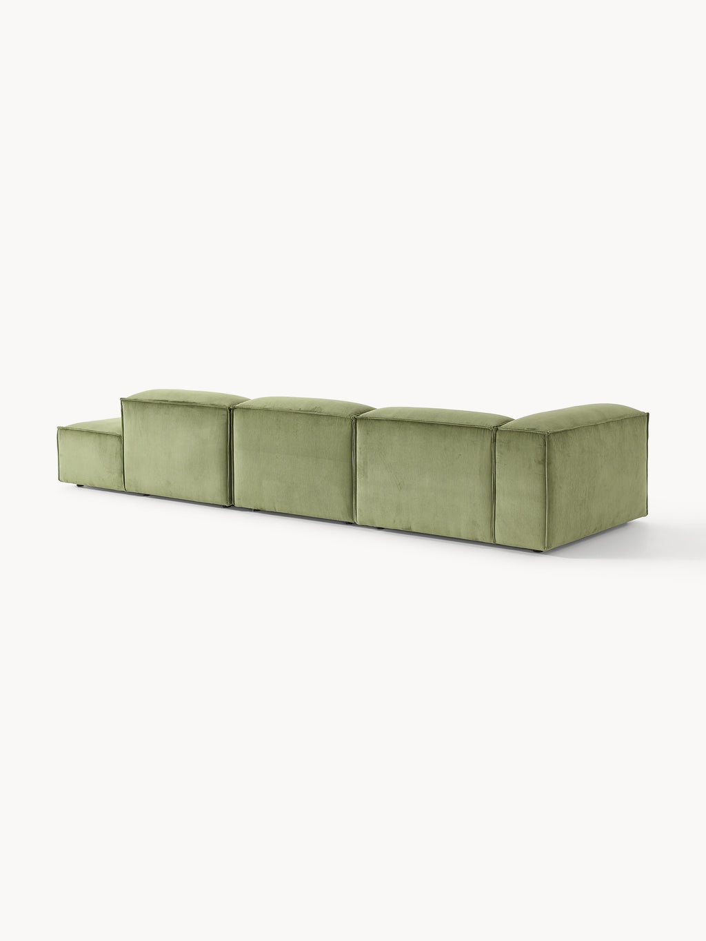 Modulare XL-Ottomane Lennon aus Cord