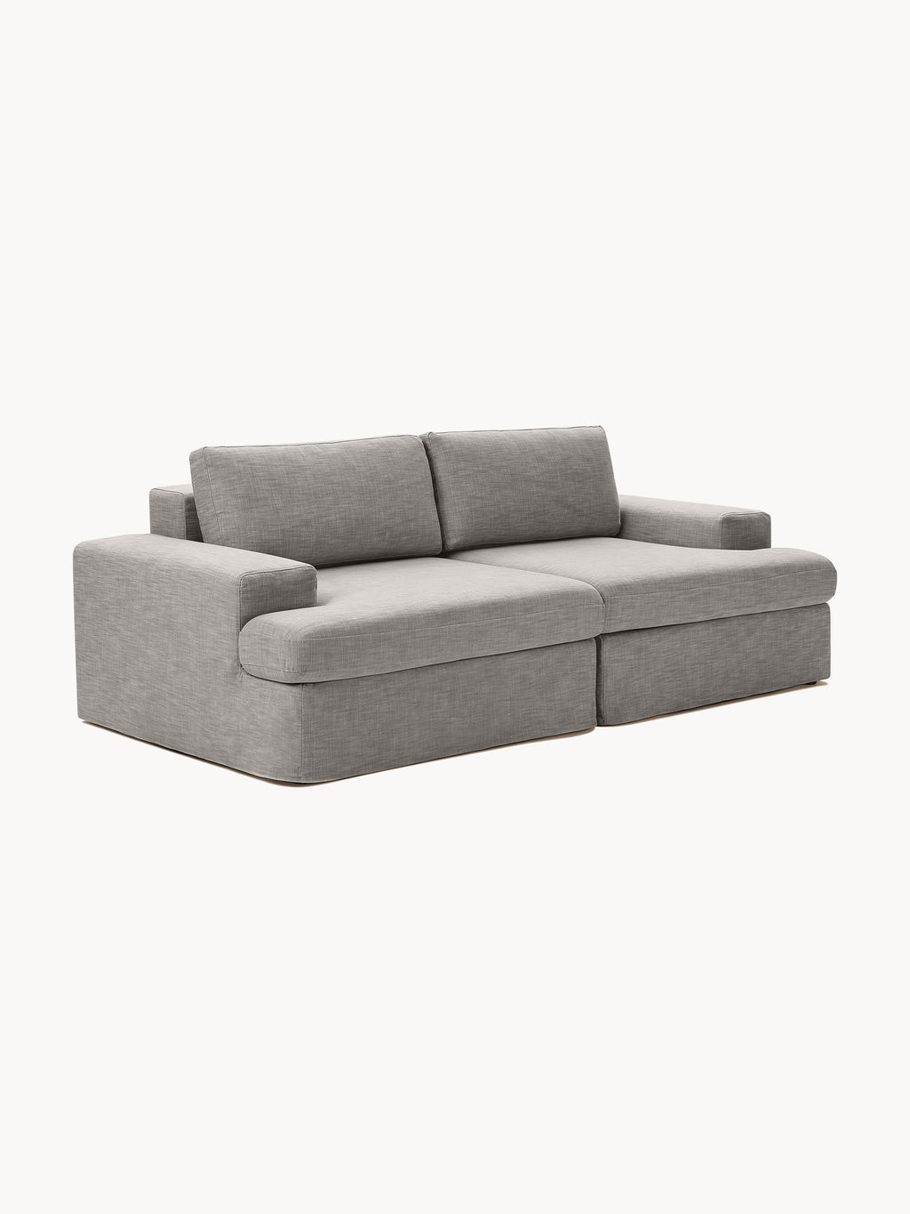 Modulares Sofa Russell (3-Sitzer) mit abnehmbaren Bezügen