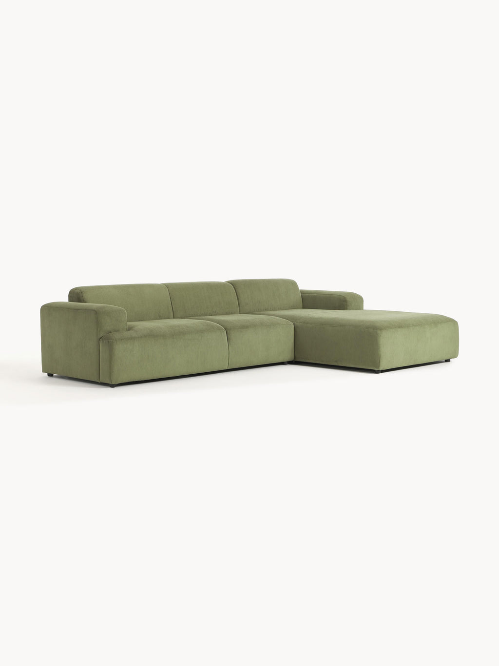 Cord-Ecksofa Melva (4-Sitzer)