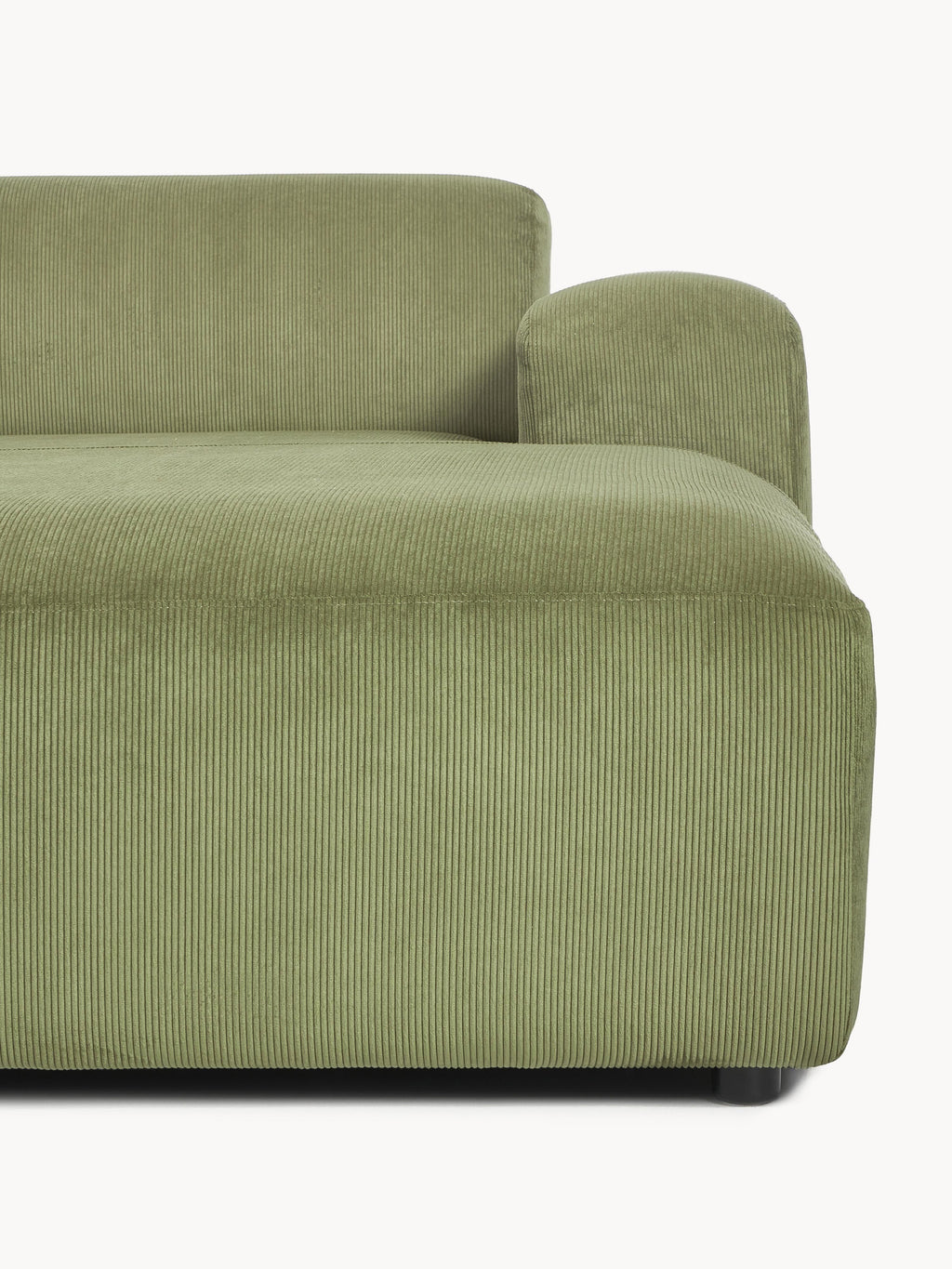 Cord-Ecksofa Melva (4-Sitzer)