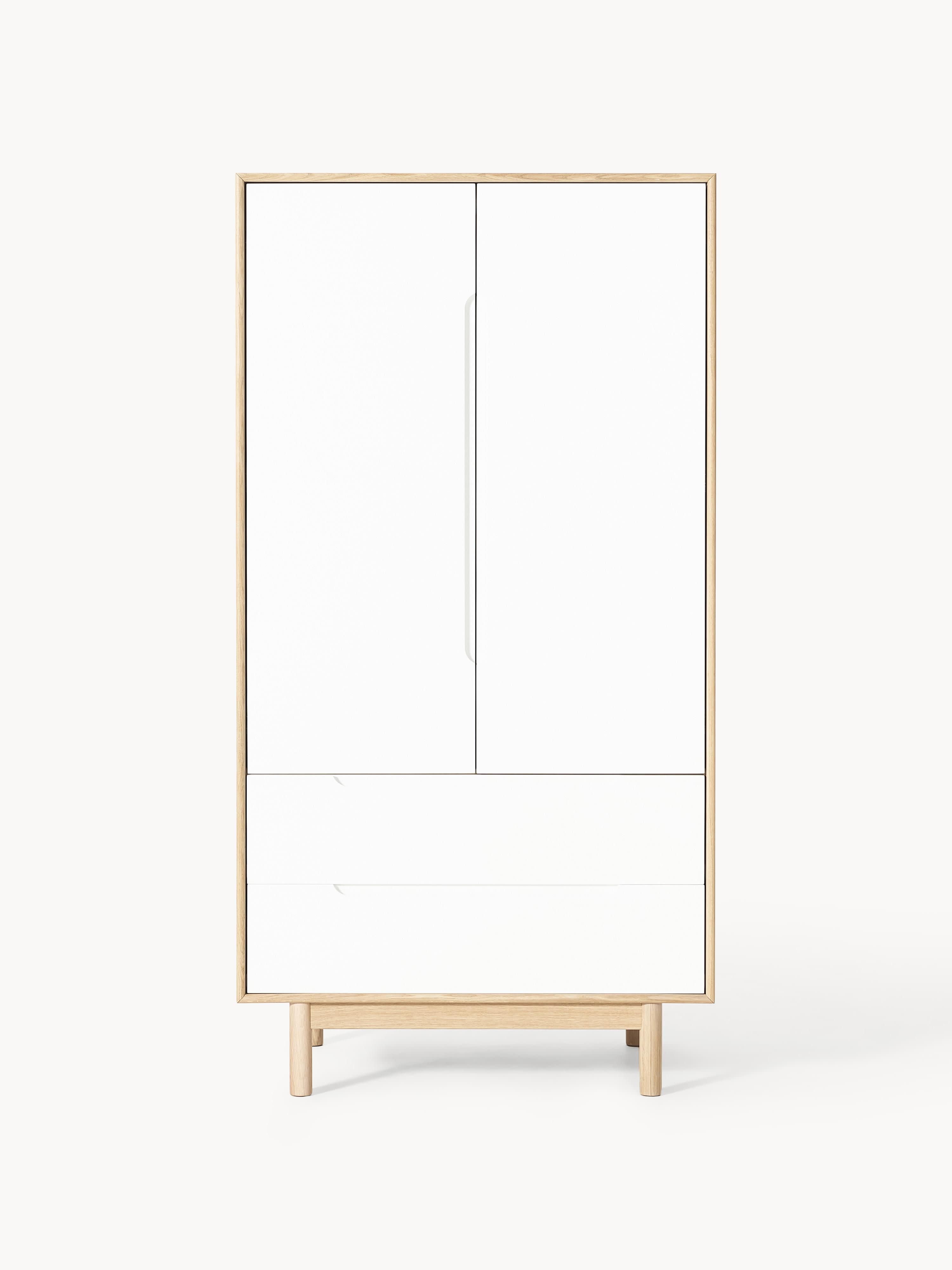 Kleiner Kleiderschrank Cassy, 2-türig