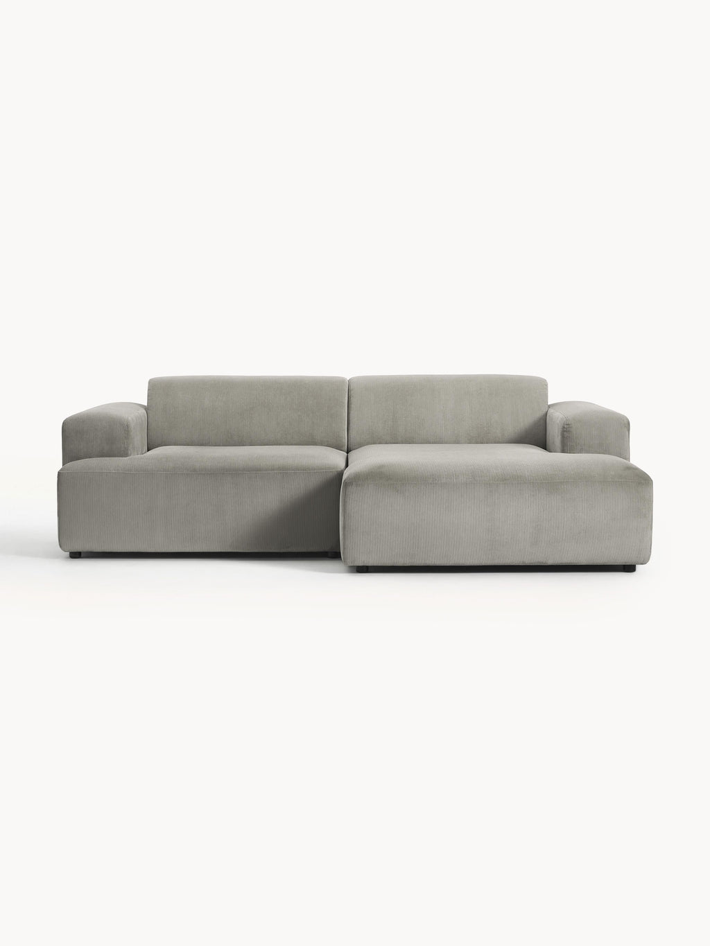 Galeriebild 1 - Cord-Ecksofa Melva (3-Sitzer)