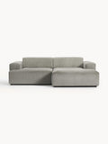 Galeriebild 1 - Cord-Ecksofa Melva (3-Sitzer)