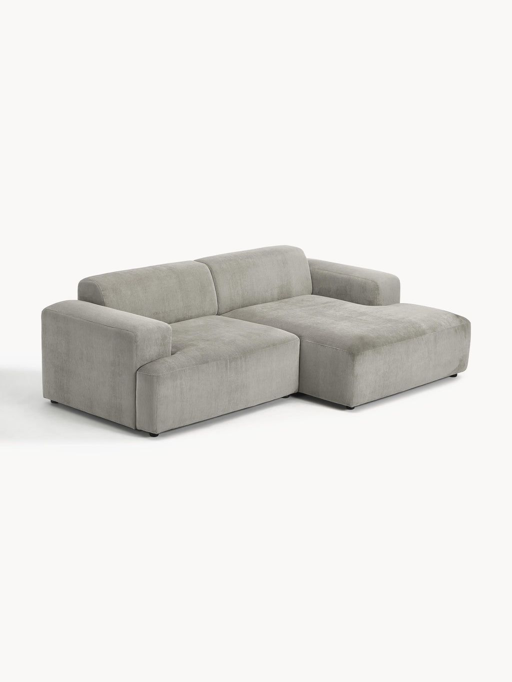 Cord-Ecksofa Melva (3-Sitzer)