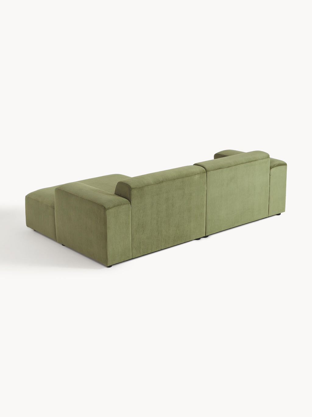 Cord-Ecksofa Melva (3-Sitzer)