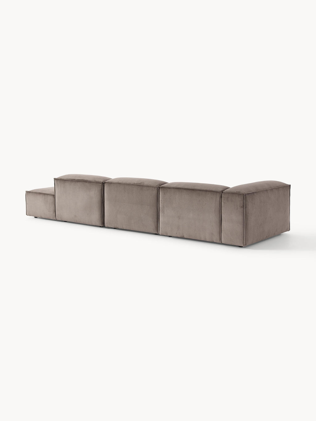 Modulare XL-Ottomane Lennon aus Cord
