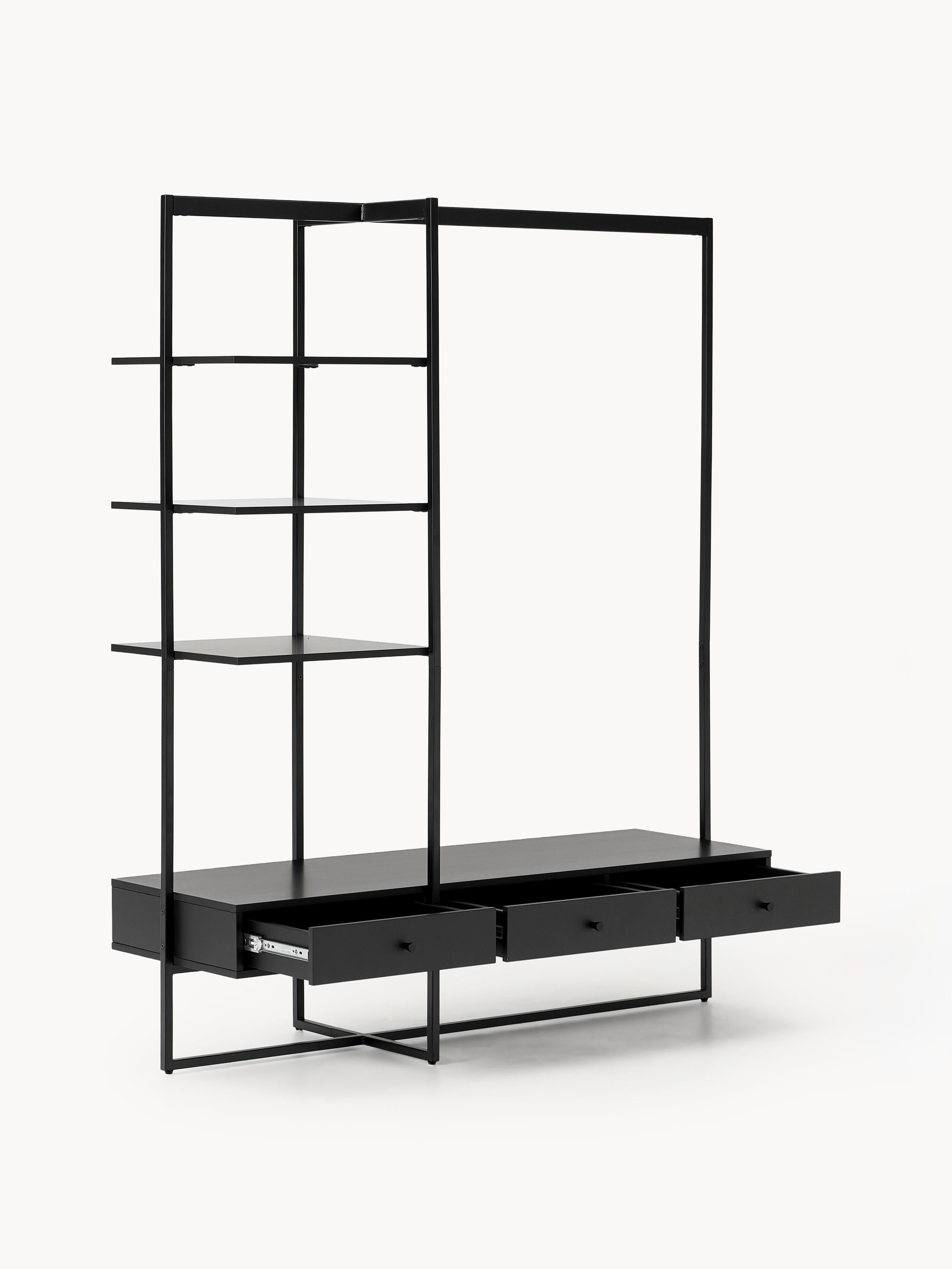 Offener Kleiderschrank Pacey
