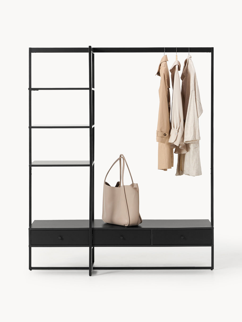 Offener Kleiderschrank Pacey