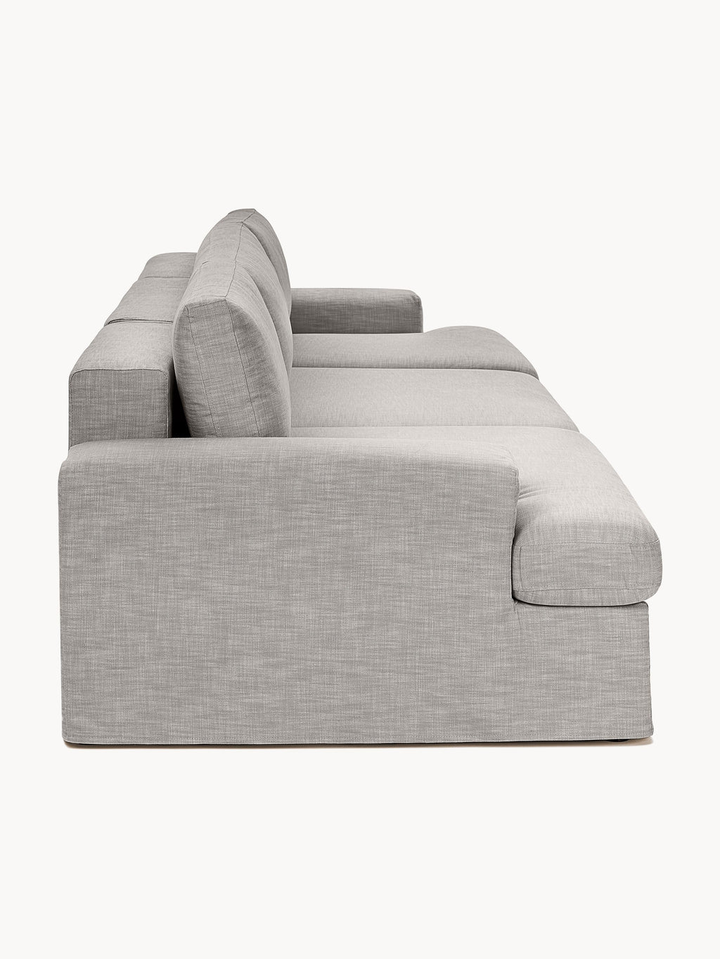 Modulares Sofa Russell (4-Sitzer) mit abnehmbaren Bezügen