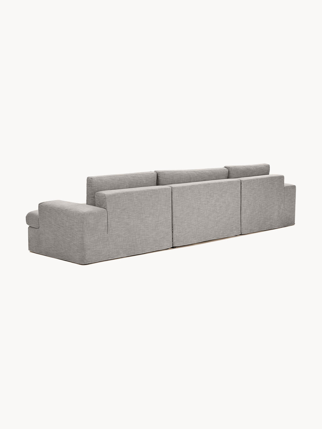 Modulares Sofa Russell (4-Sitzer) mit abnehmbaren Bezügen
