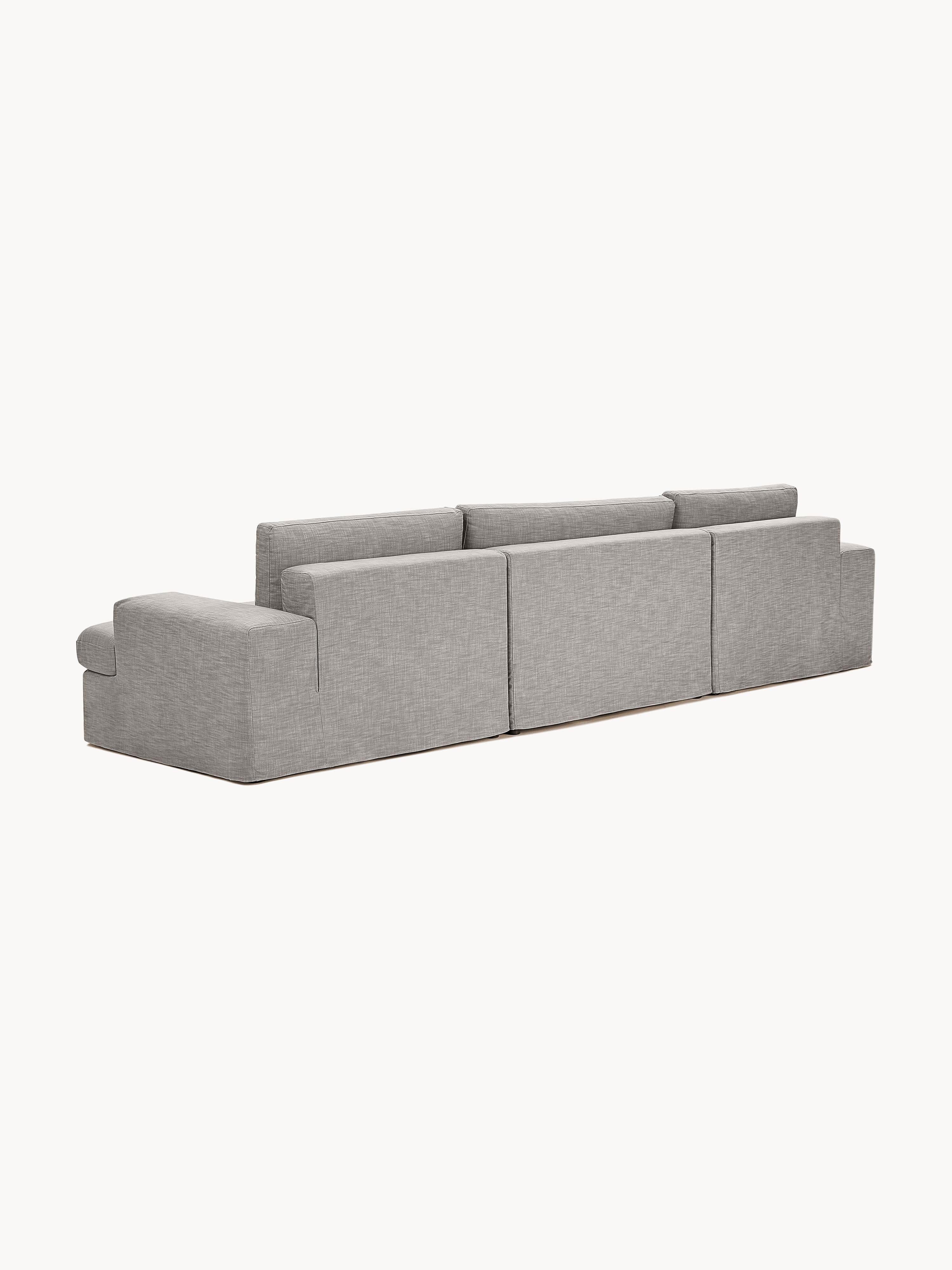 Modulares Sofa Russell (4-Sitzer) mit abnehmbaren Bezügen