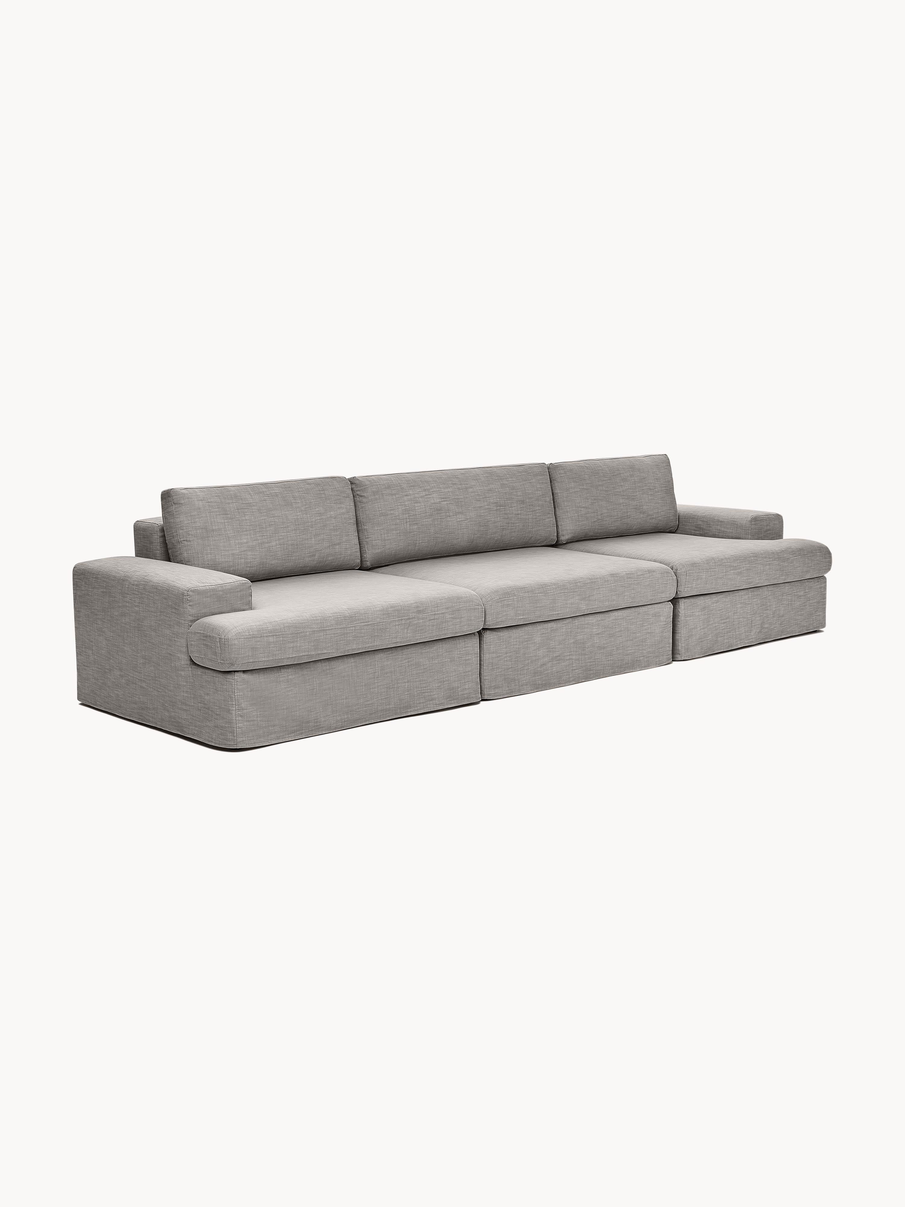 Modulares Sofa Russell (4-Sitzer) mit abnehmbaren Bezügen