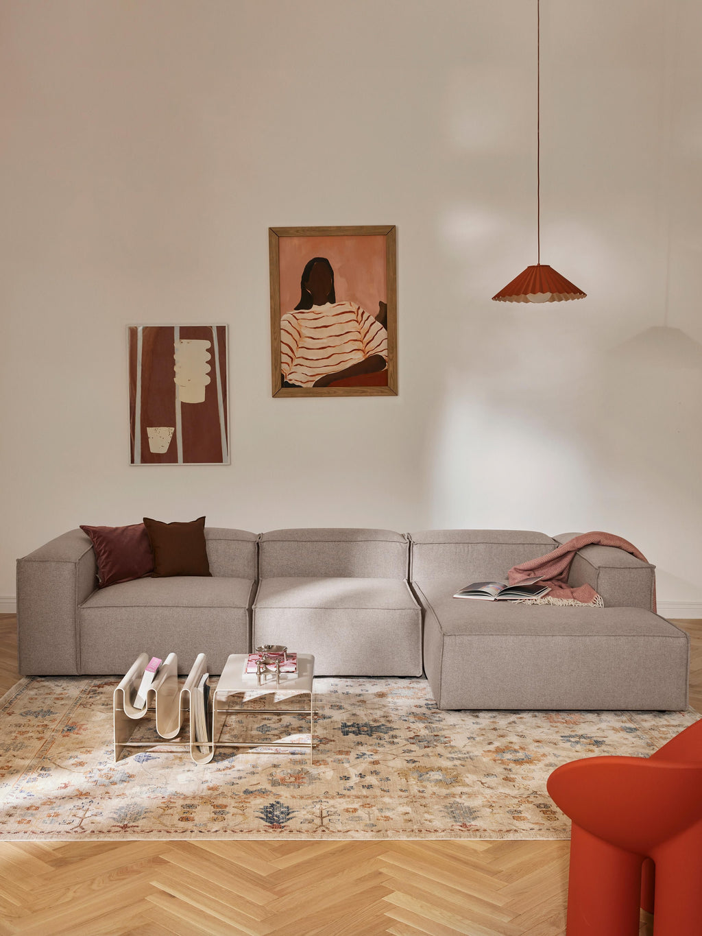 Modulares Ecksofa Lennon (4-Sitzer)