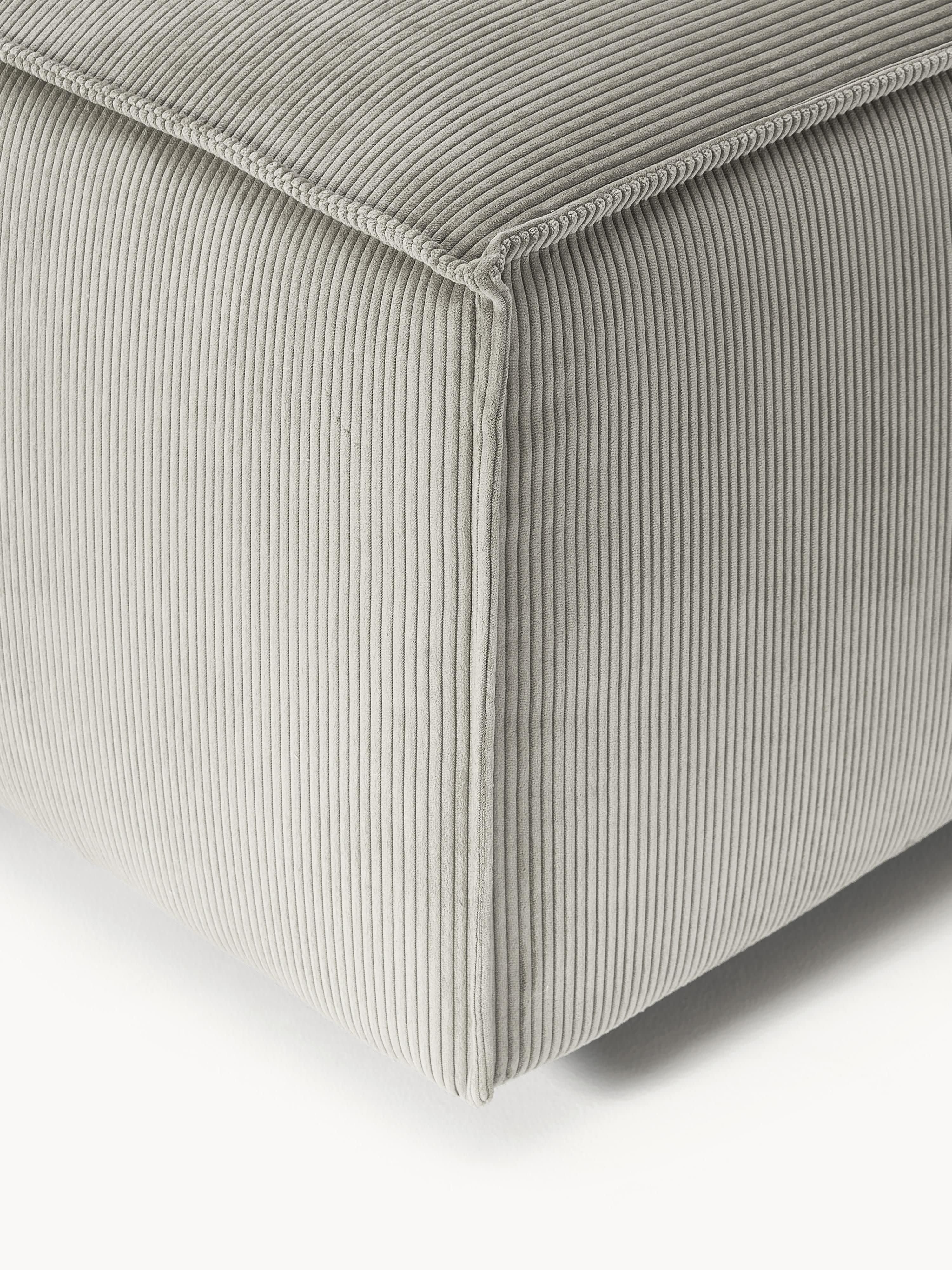 Sofa-Hocker Lennon aus Cord
