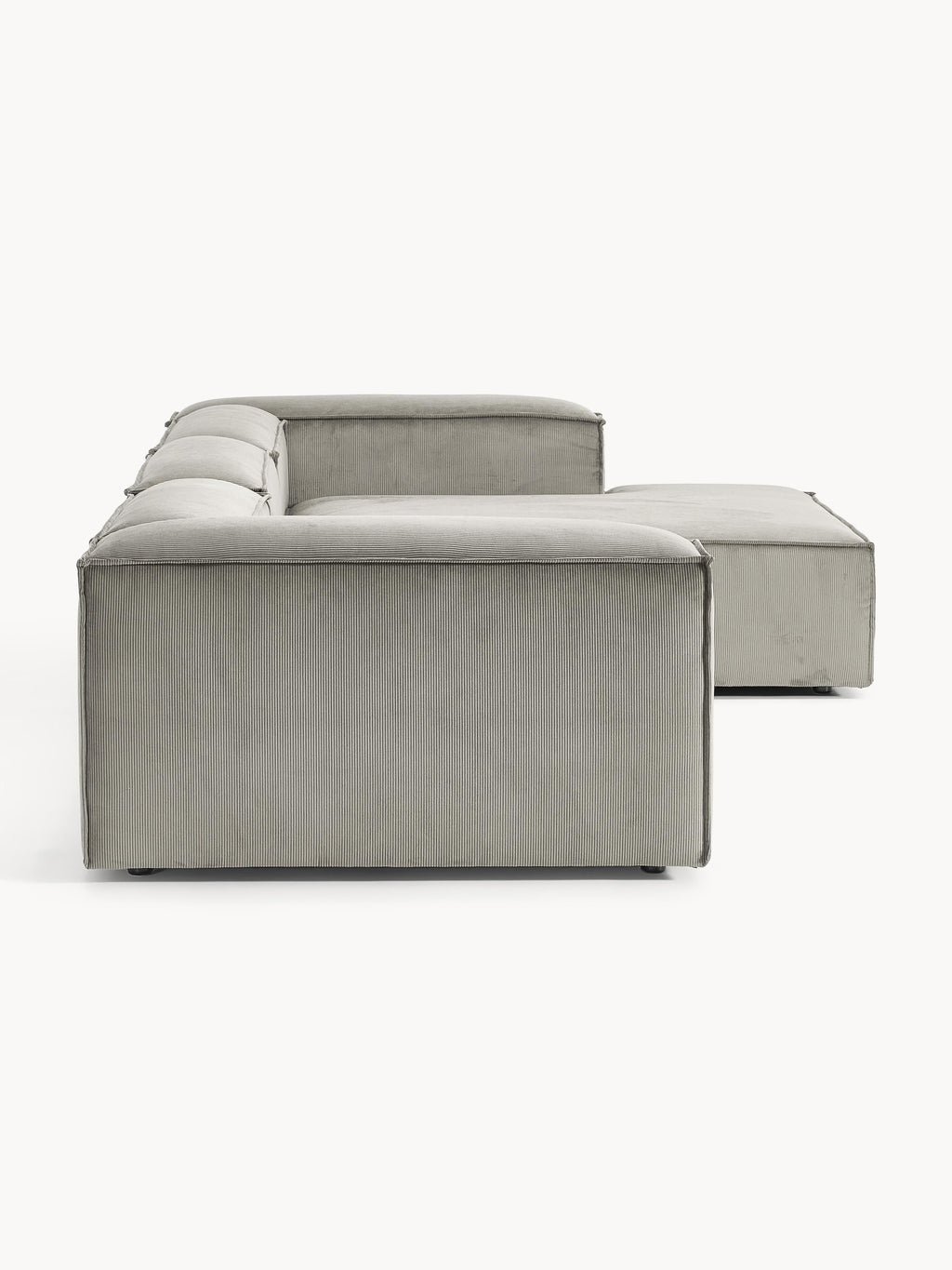 Modulares Ecksofa Lennon (4-Sitzer) aus Cord