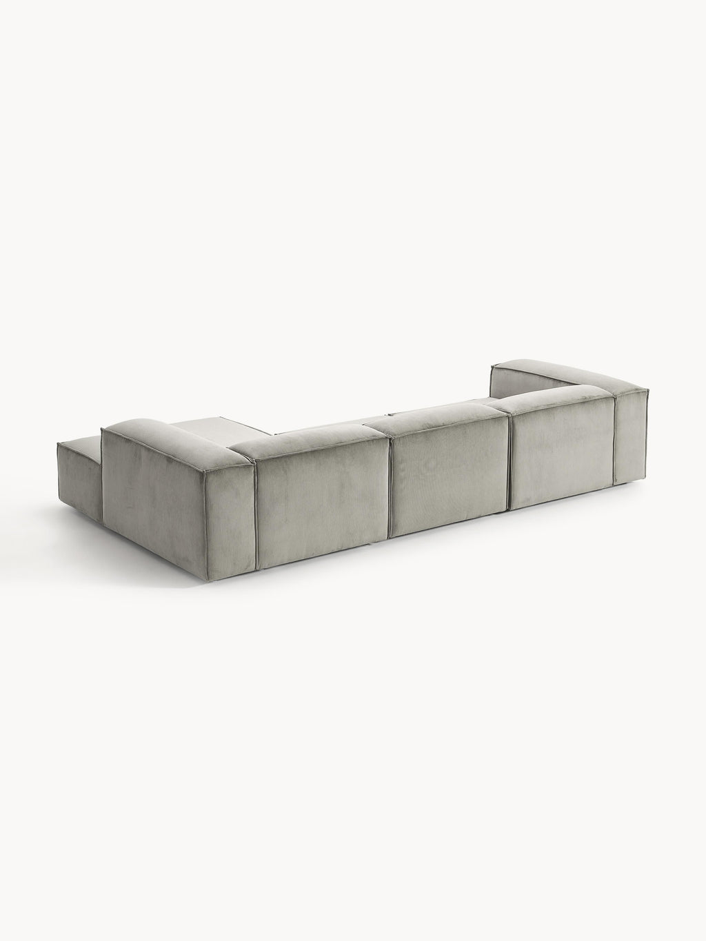 Modulares Ecksofa Lennon (4-Sitzer) aus Cord