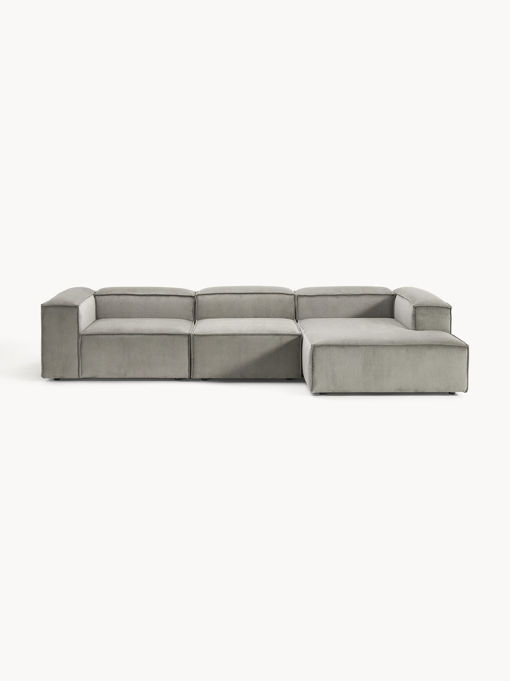 Galeriebild 1 - Modulares Ecksofa Lennon (4-Sitzer) aus Cord