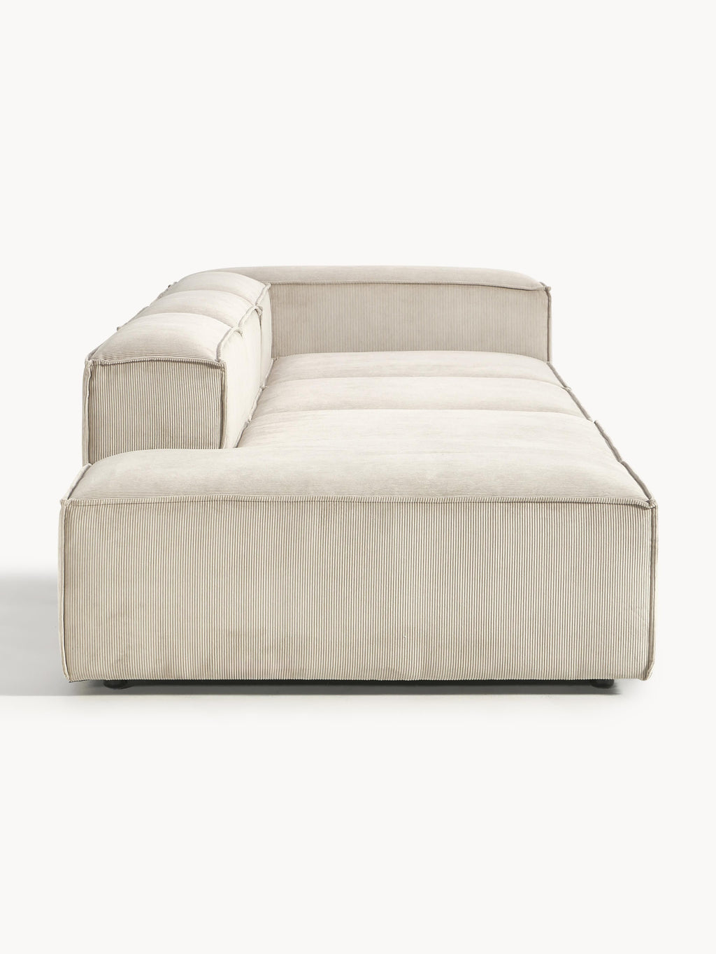 Modulare XL-Ottomane Lennon aus Cord