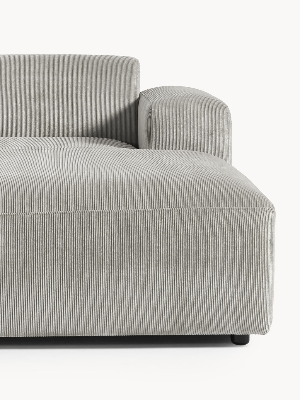 Cord-Ecksofa Melva (4-Sitzer)