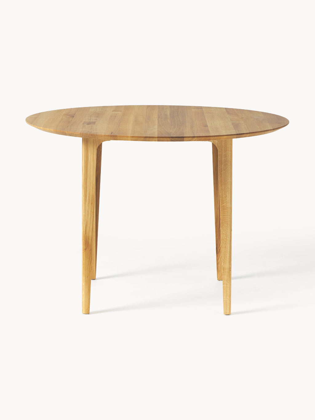 Runder Esstisch Archie aus Eichenholz, Ø 110 cm