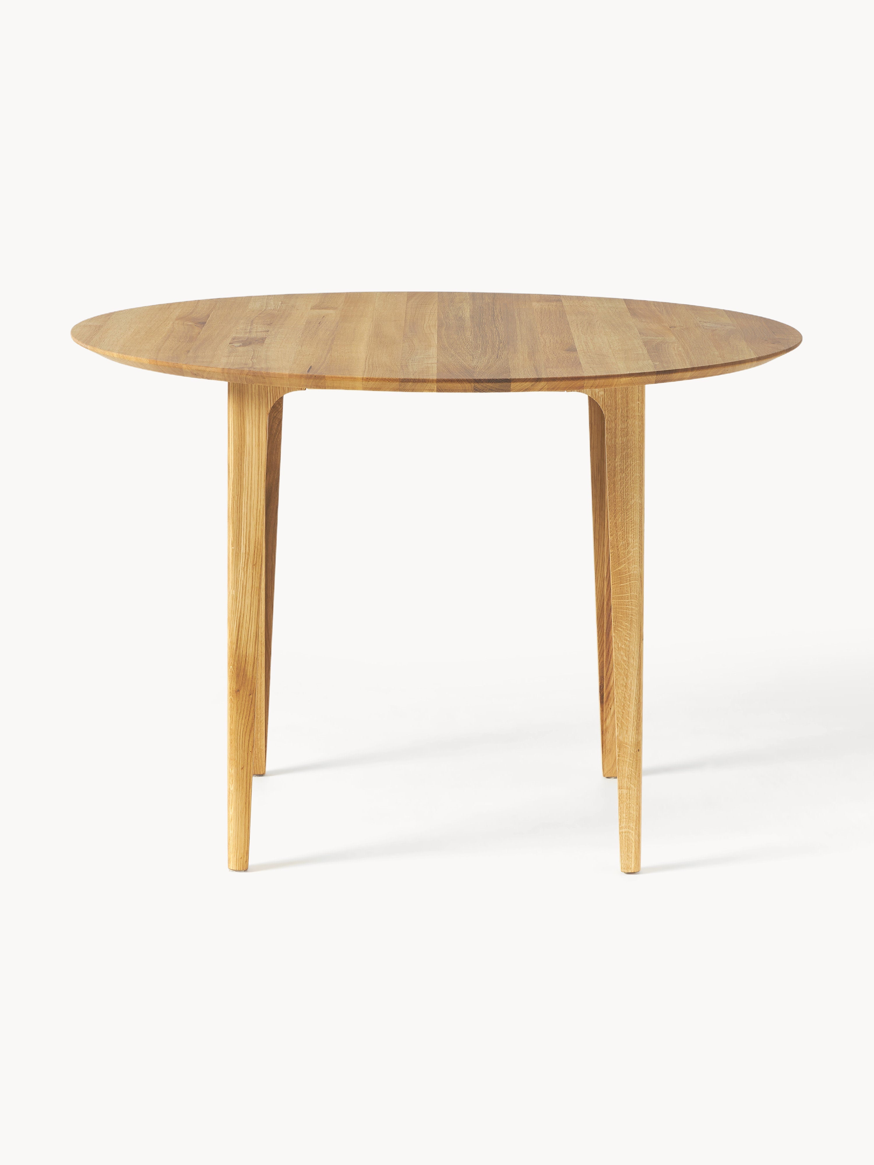 Runder Esstisch Archie aus Eichenholz, Ø 110 cm
